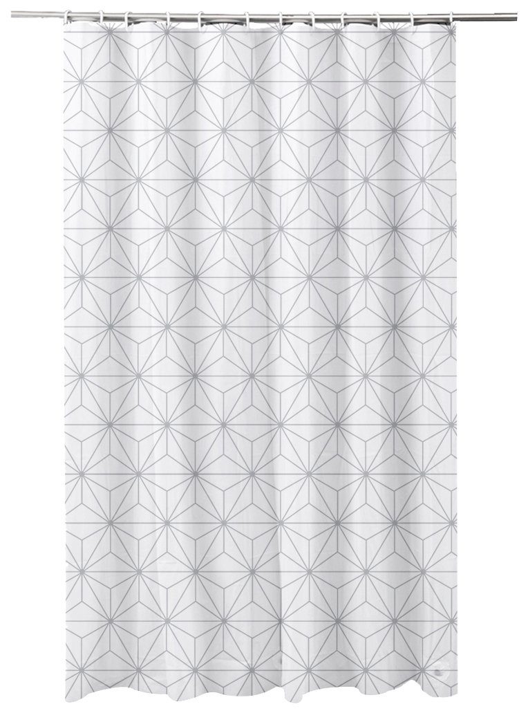 ADOB Duschvorhang Breite 180 cm, Höhe 200 cm