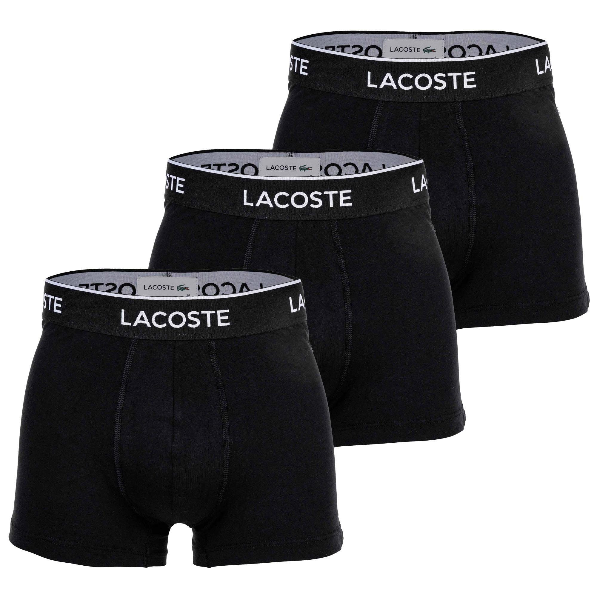 Lacoste 3-er Set Trunks Schwarz günstig online kaufen