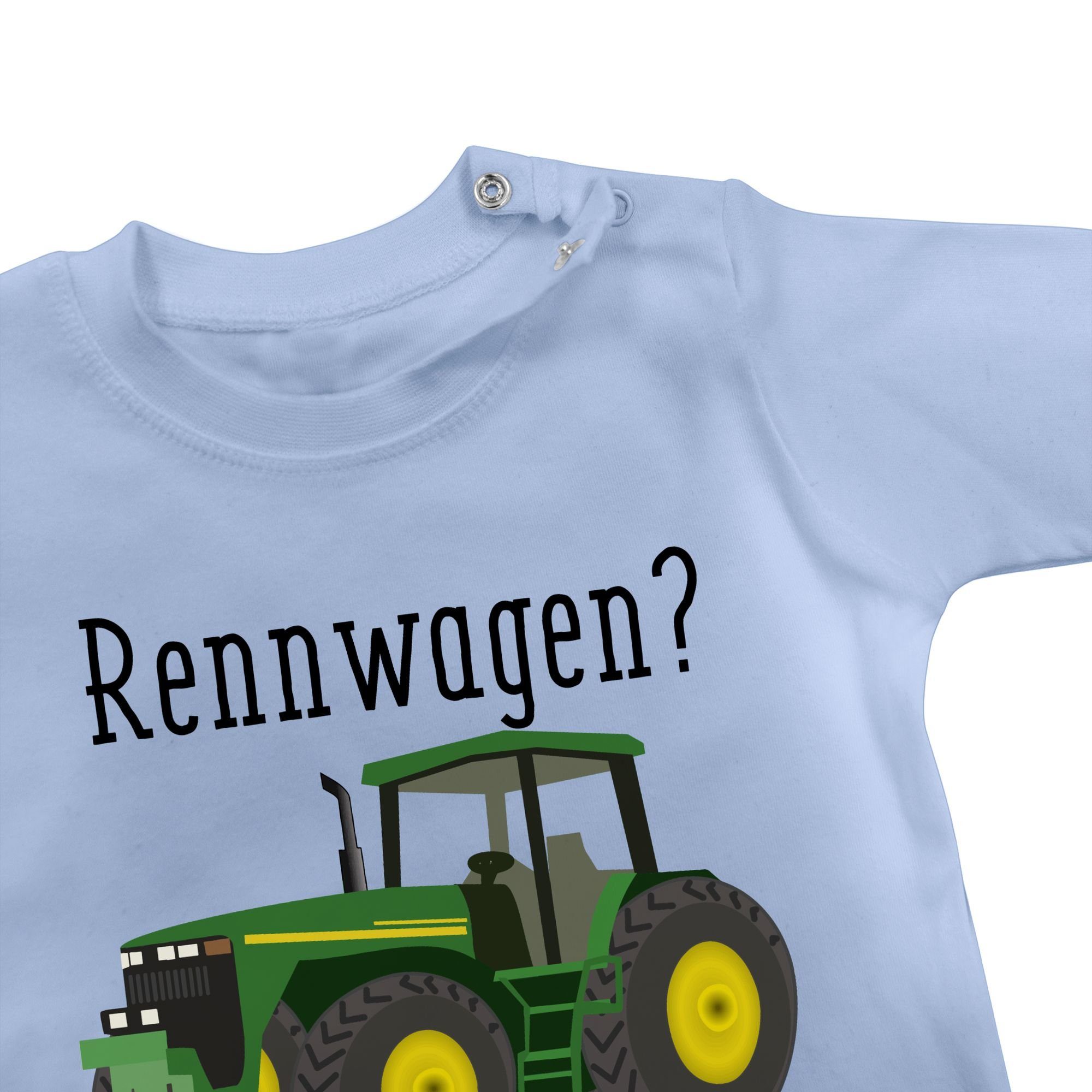 Ich Rennwagen Shirtracer einen Geschenk Traktor habe Ges - Traktor Trecker Bauer T-Shirt Babyblau Landwirt 1