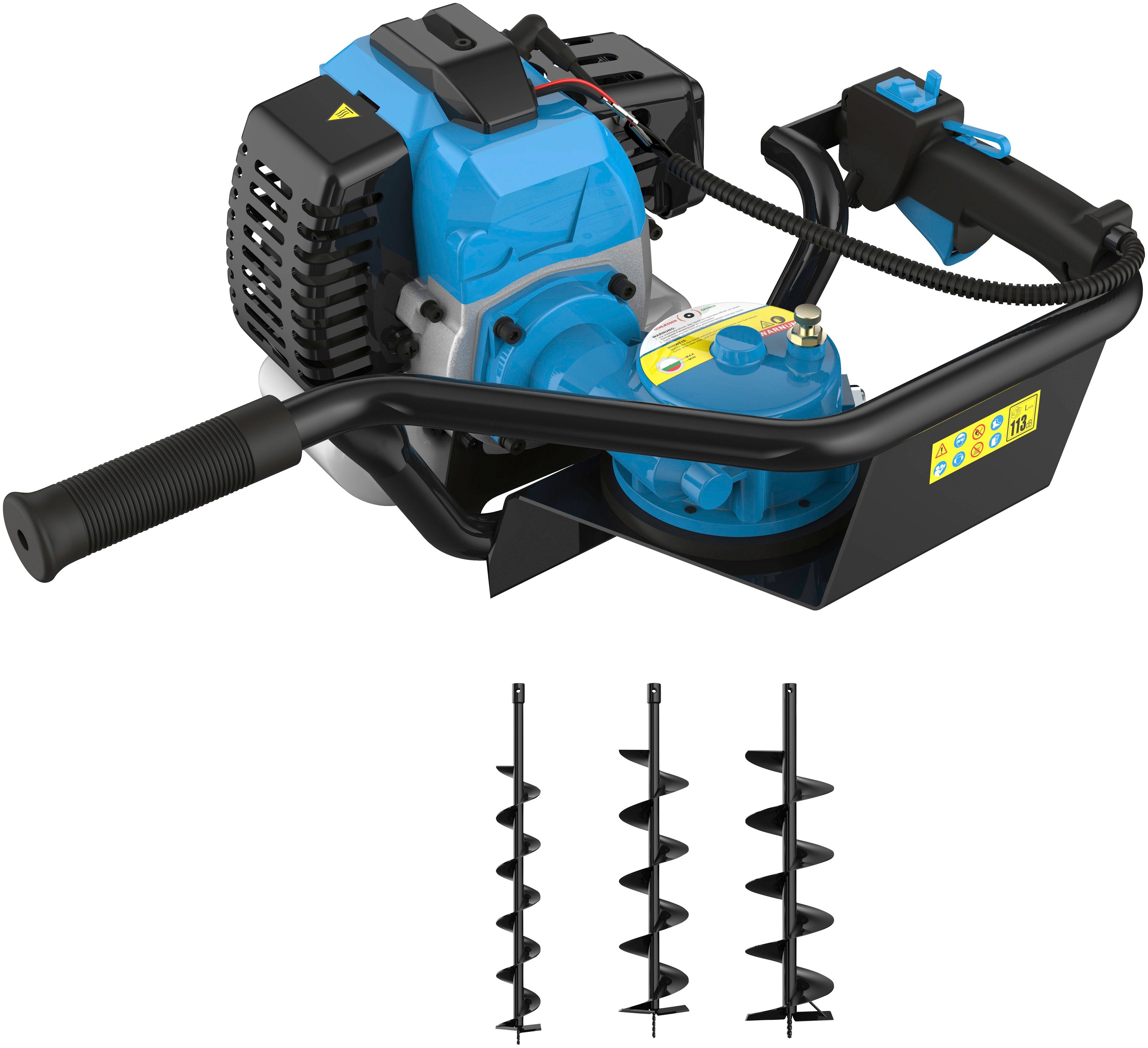 Güde Erdbohrer GE 2200, 2,2 kW, (4-tlg), inkl. 3 Bohraufsätze günstig online kaufen