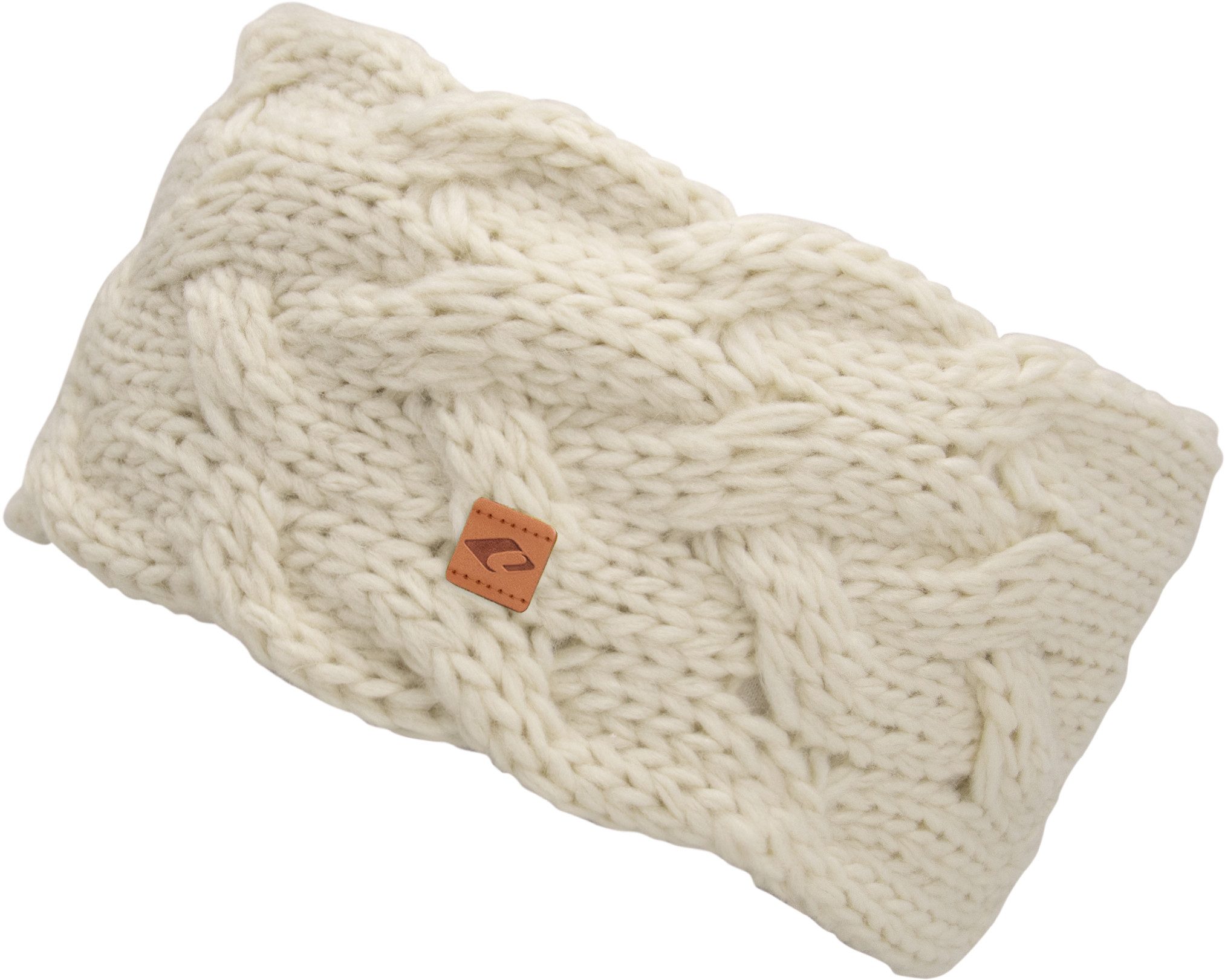 chillouts Stirnband Lexi Headband Zopfmuster, extra breit, gefüttert