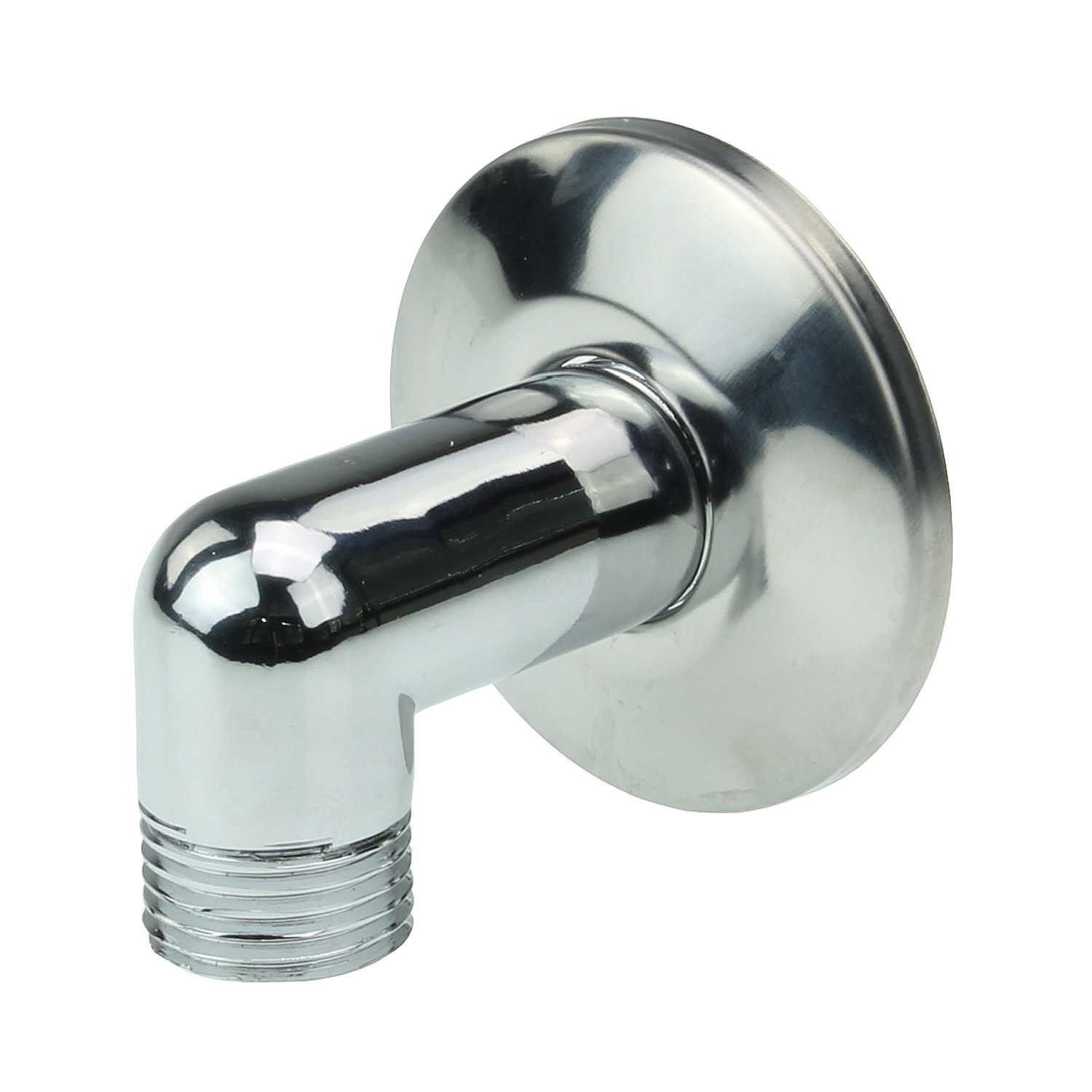 Sanixa Wandanschlussbogen Wand Anschlussbogen Messing verchromt Anschluss Brauseschlauch Dusche, 90,00 °, Wandanschlussbogen für Duschschlauch Wasserauslass