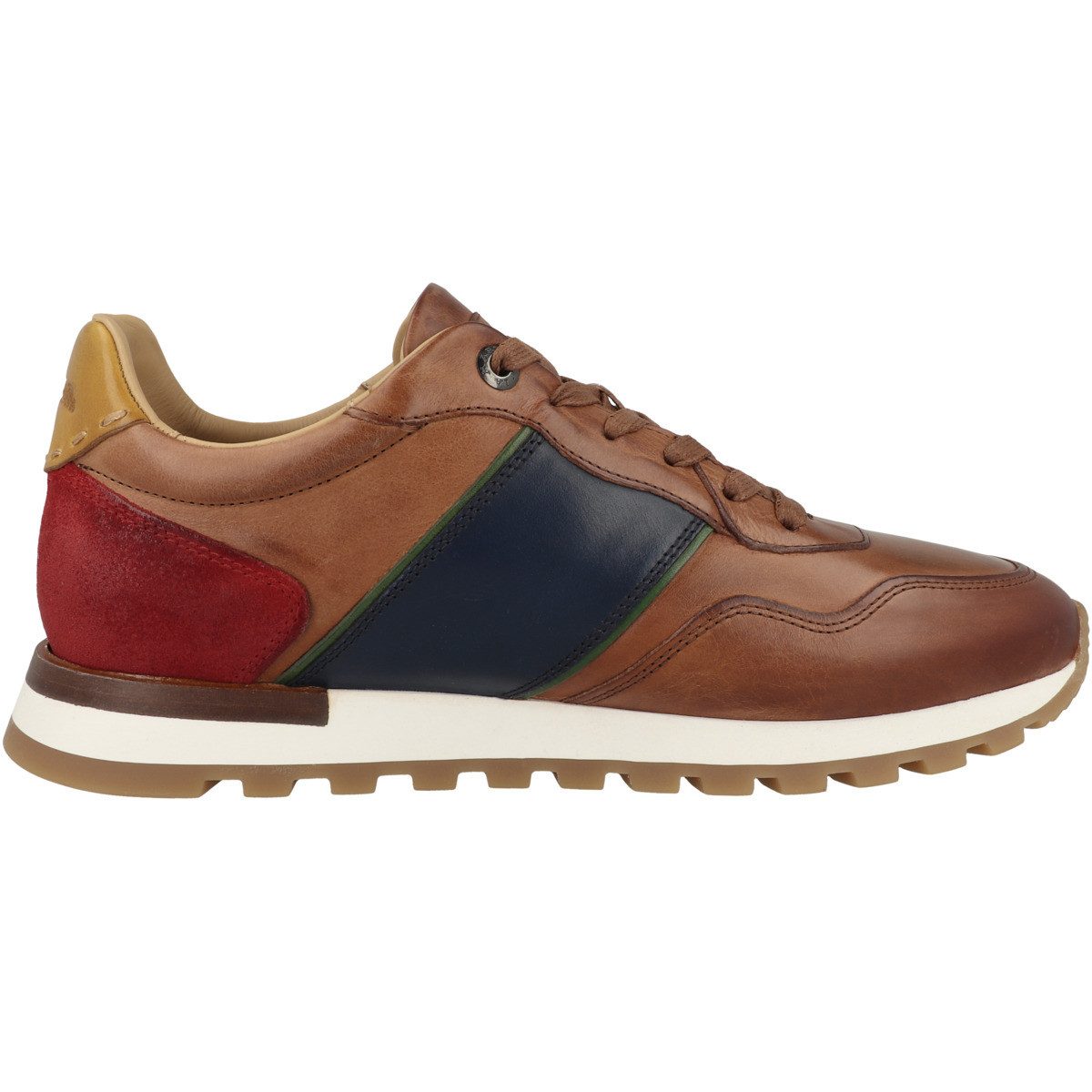 La Martina LFM251 Herren Sneaker Turnschuhe, Sportschuhe, Freizeitschuhe, Halbschuhe, Schnürschuhe