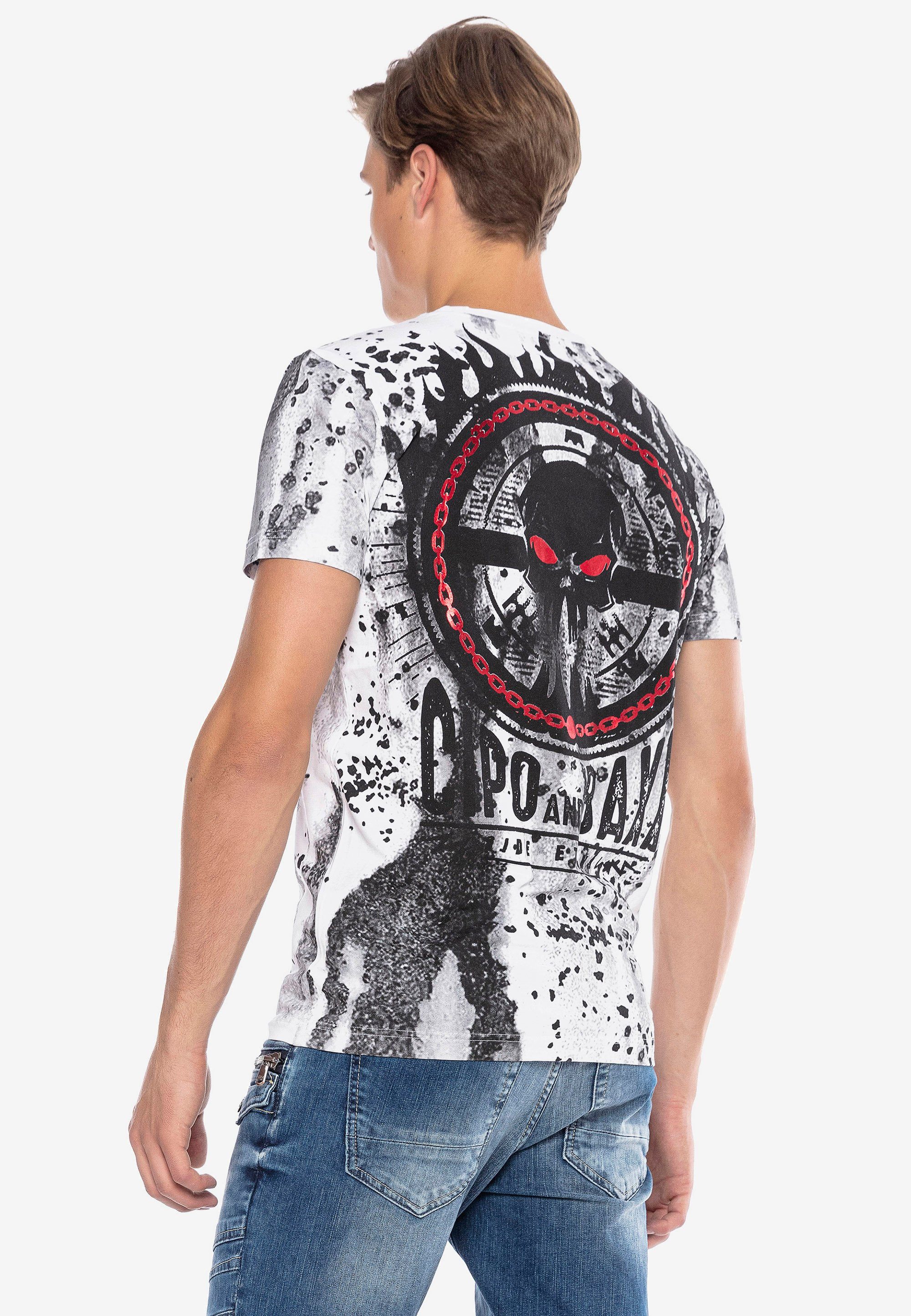 Biker-Style T-Shirt modernen & Cipo Baxx im