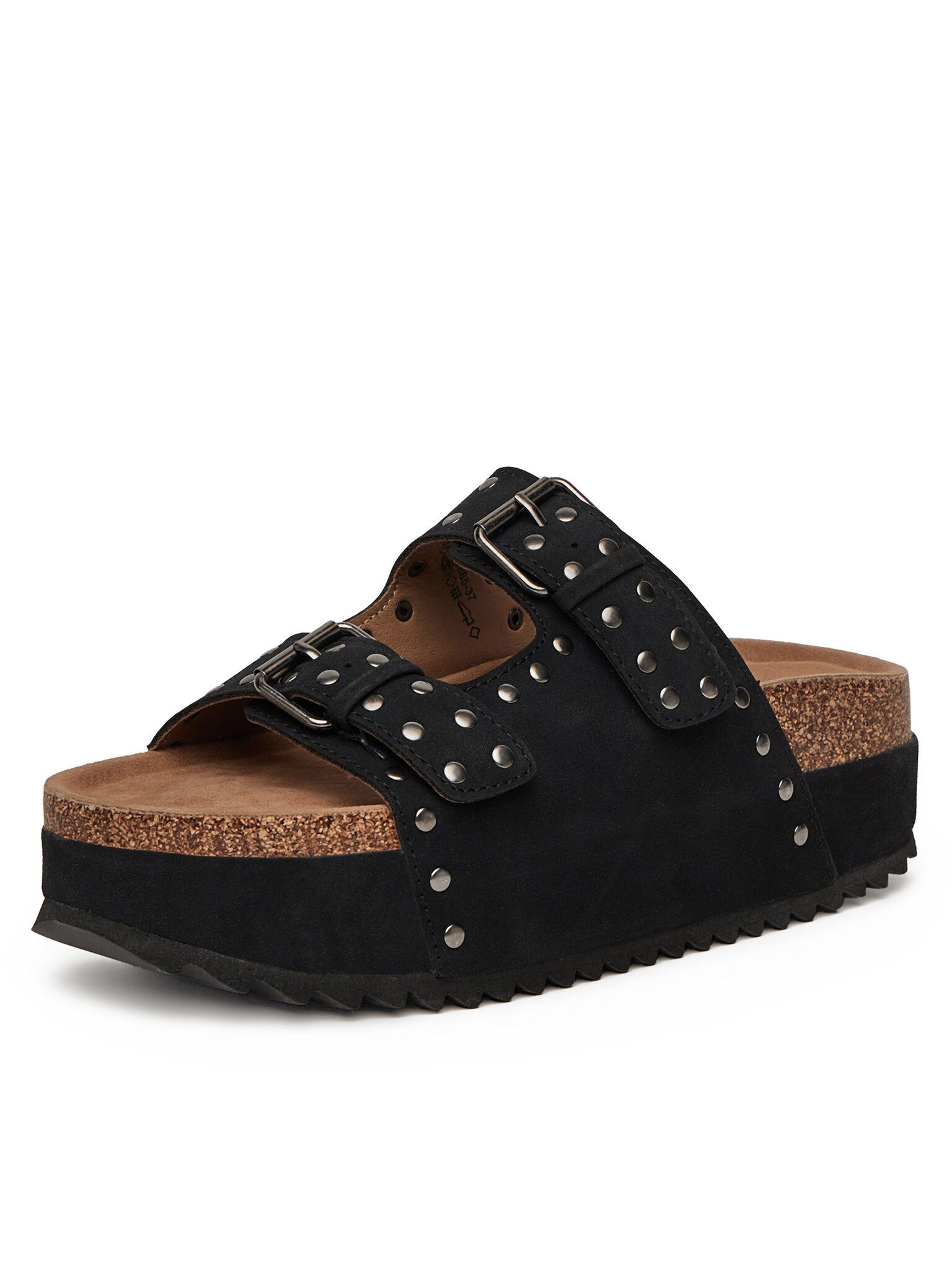 DeeZee Deezee Damen-Flip-Flops Schwarz LB-P1685 Badepantolette