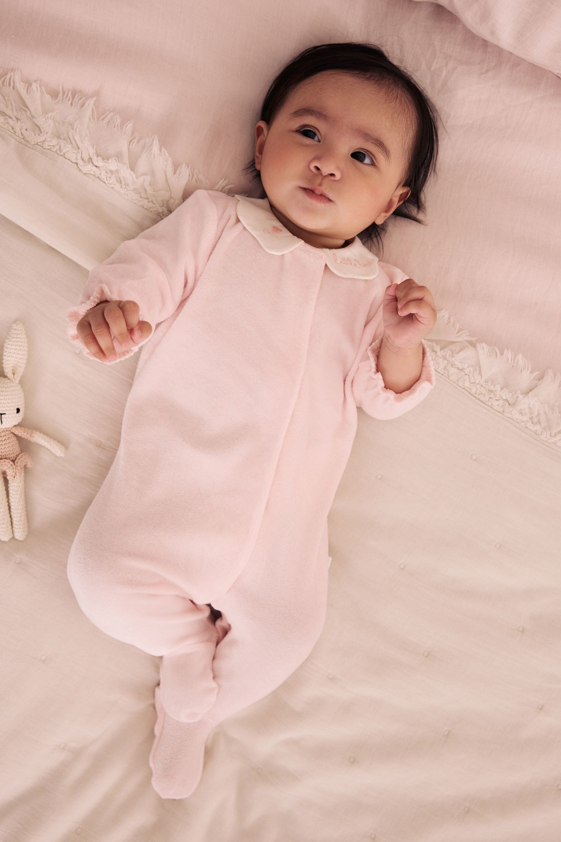 Next Schlafoverall Velours-Schlafanzug für Babys (1-tlg)