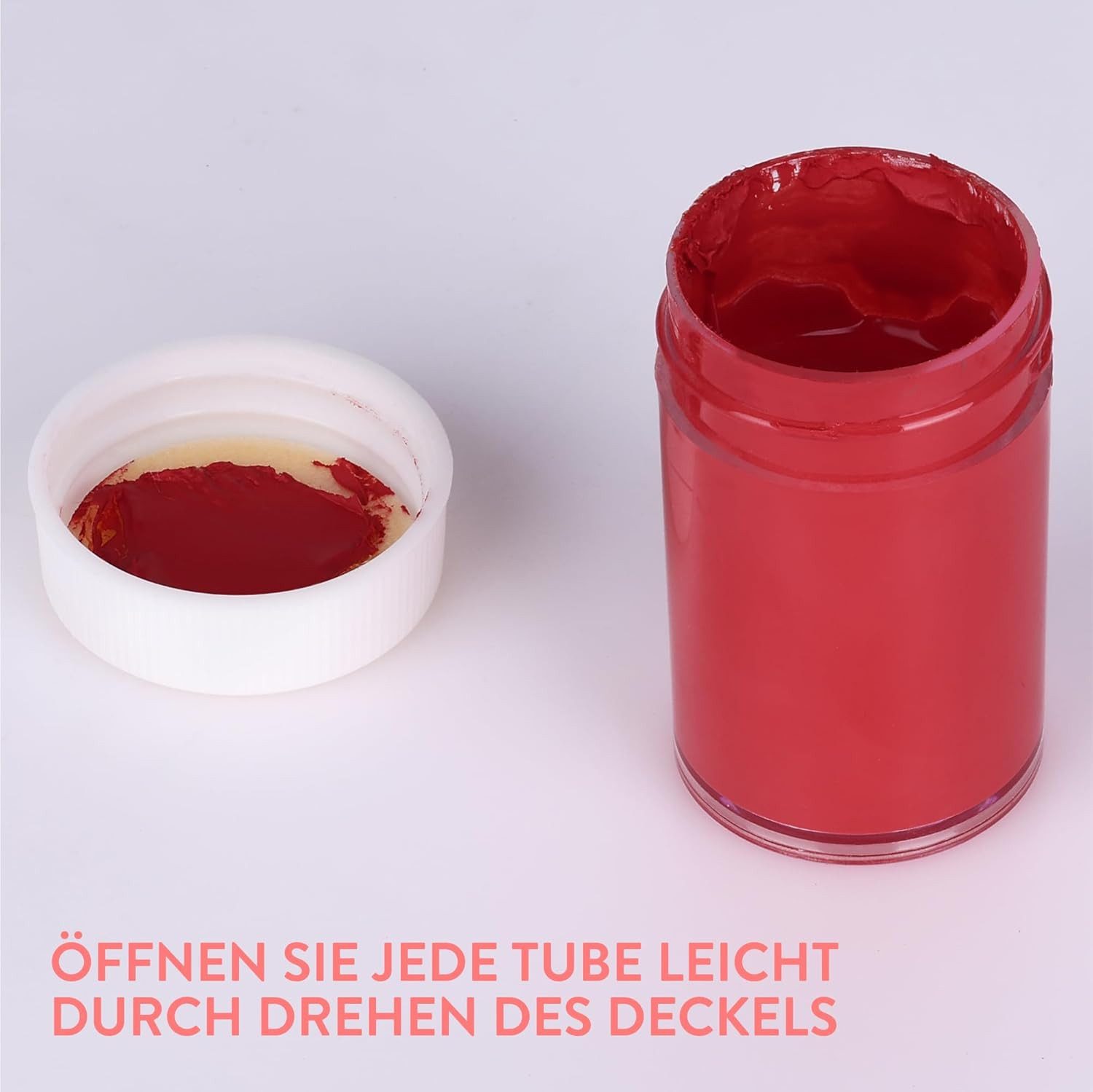 int!rend Aquarellfarbe int!rend Acrylfarben Set 14 x 18 ml mit Pinseln, wetterfest – Bild 5 von 5