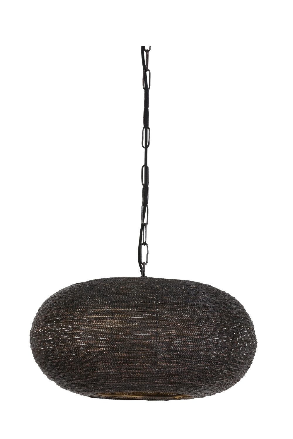 Dirk Davids Leuchten GmbH Hängeleuchten Hängeleuchte Ø45x23 cm NADRA bronze-Gold 3088318, ohne Leuchtmittel