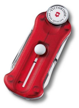 Victorinox Taschenmesser Golf Tool, rot transparent