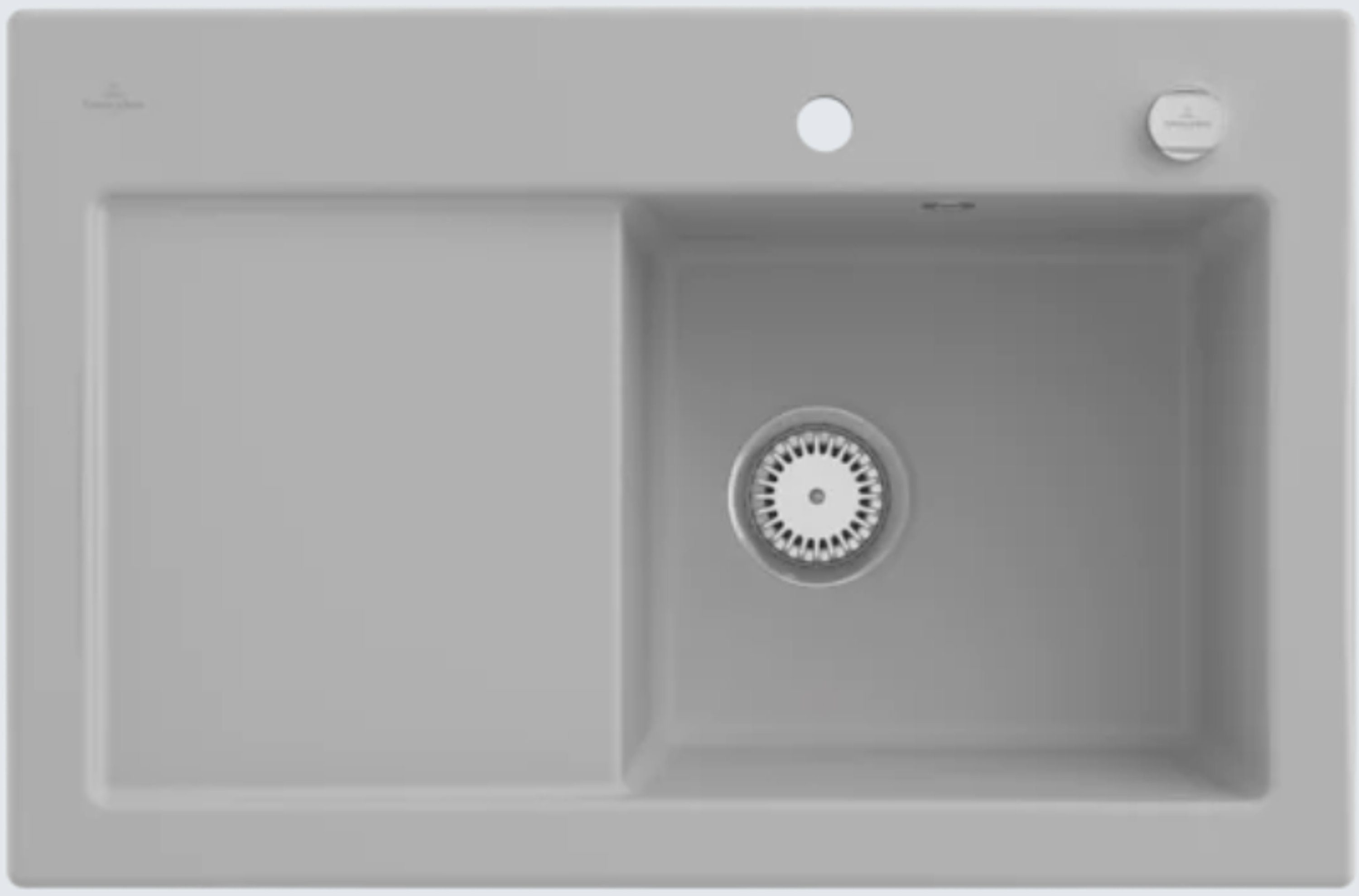 Villeroy & Boch Küchenspüle möglich Rechteckig, und Subway 02 Serie, Becken 6714 cm, rechts 78/22 links SM