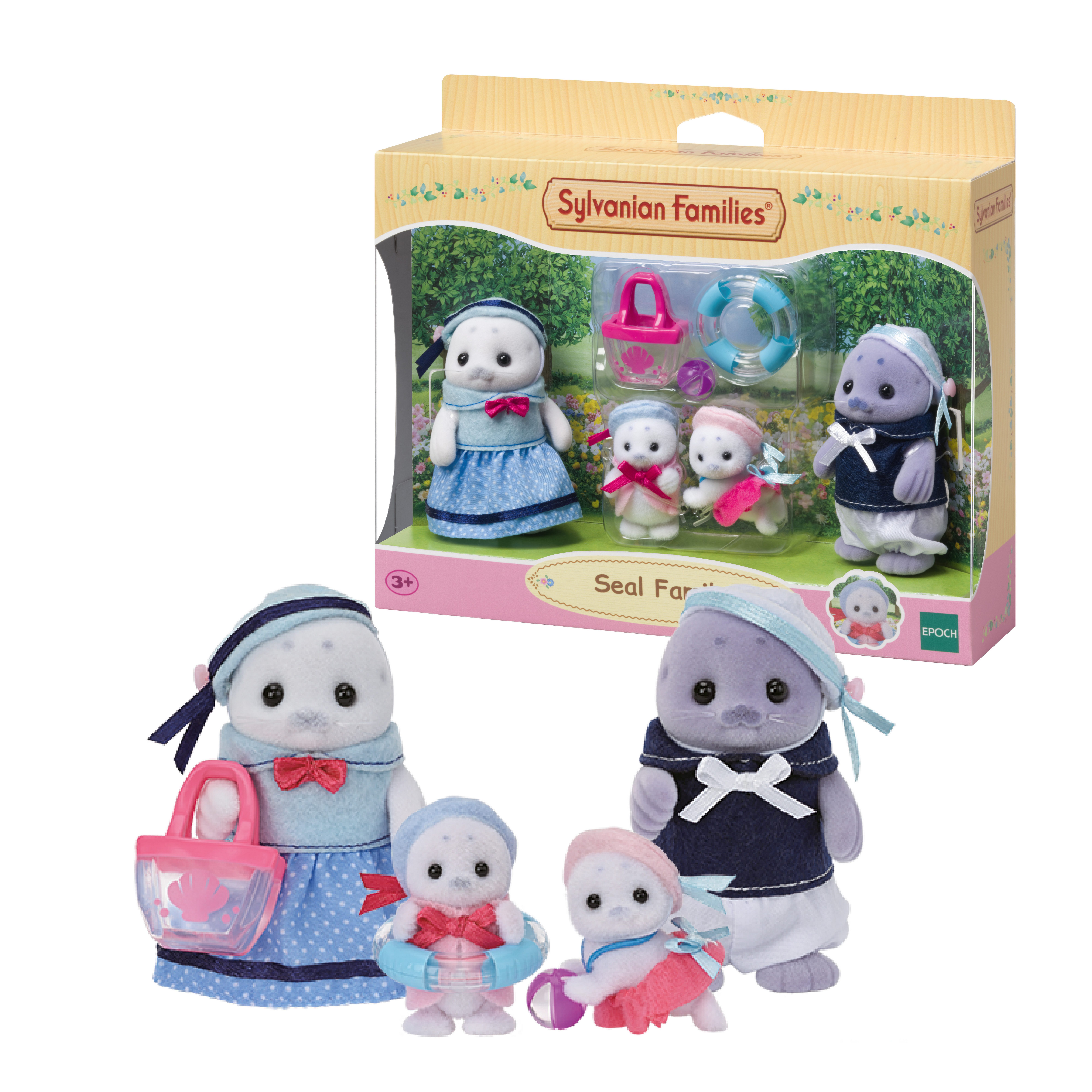 Sylvanian Families Spielfigur Robben Familie (5759)