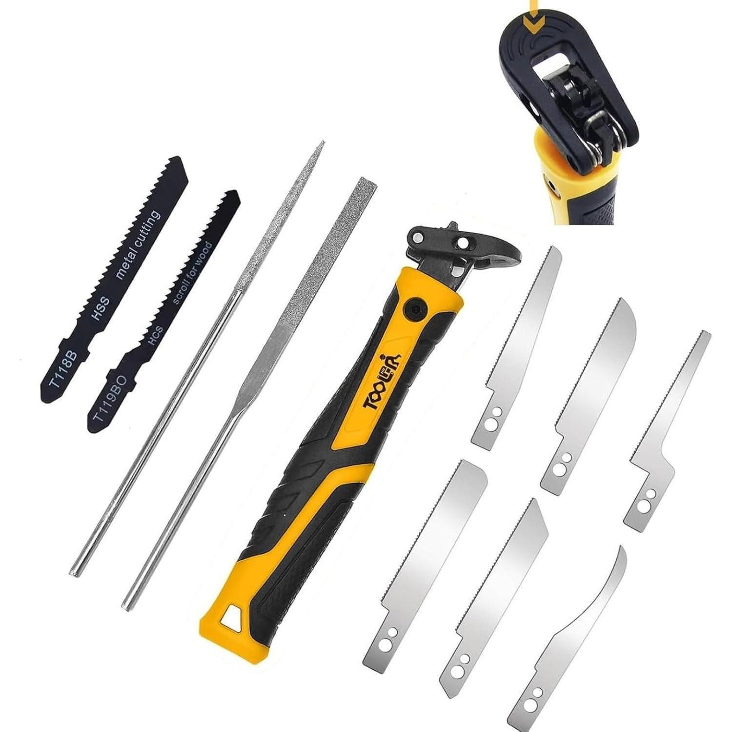 LuxusKollektion Handsäge Modellbau Säge 10-in-1 Set