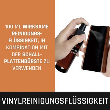 Lenco TTA-6IN1 - Reinigungs-Set für Plattenspieler (Deluxe 6-in-1 Set für Vinylpflege)