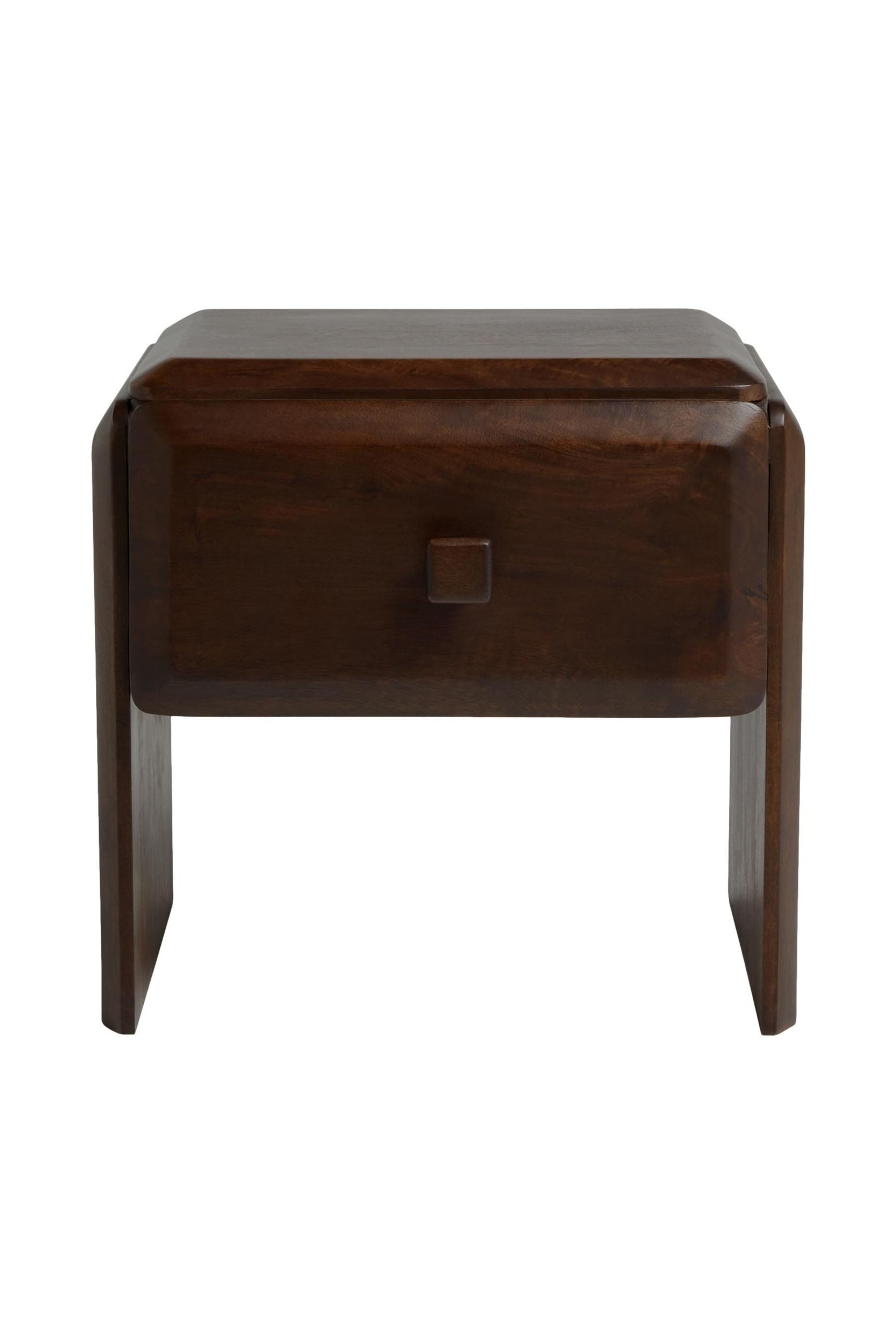 MADE Nachtkommode MADE.COM Payton Nachttisch aus Mangoholz (1 St)