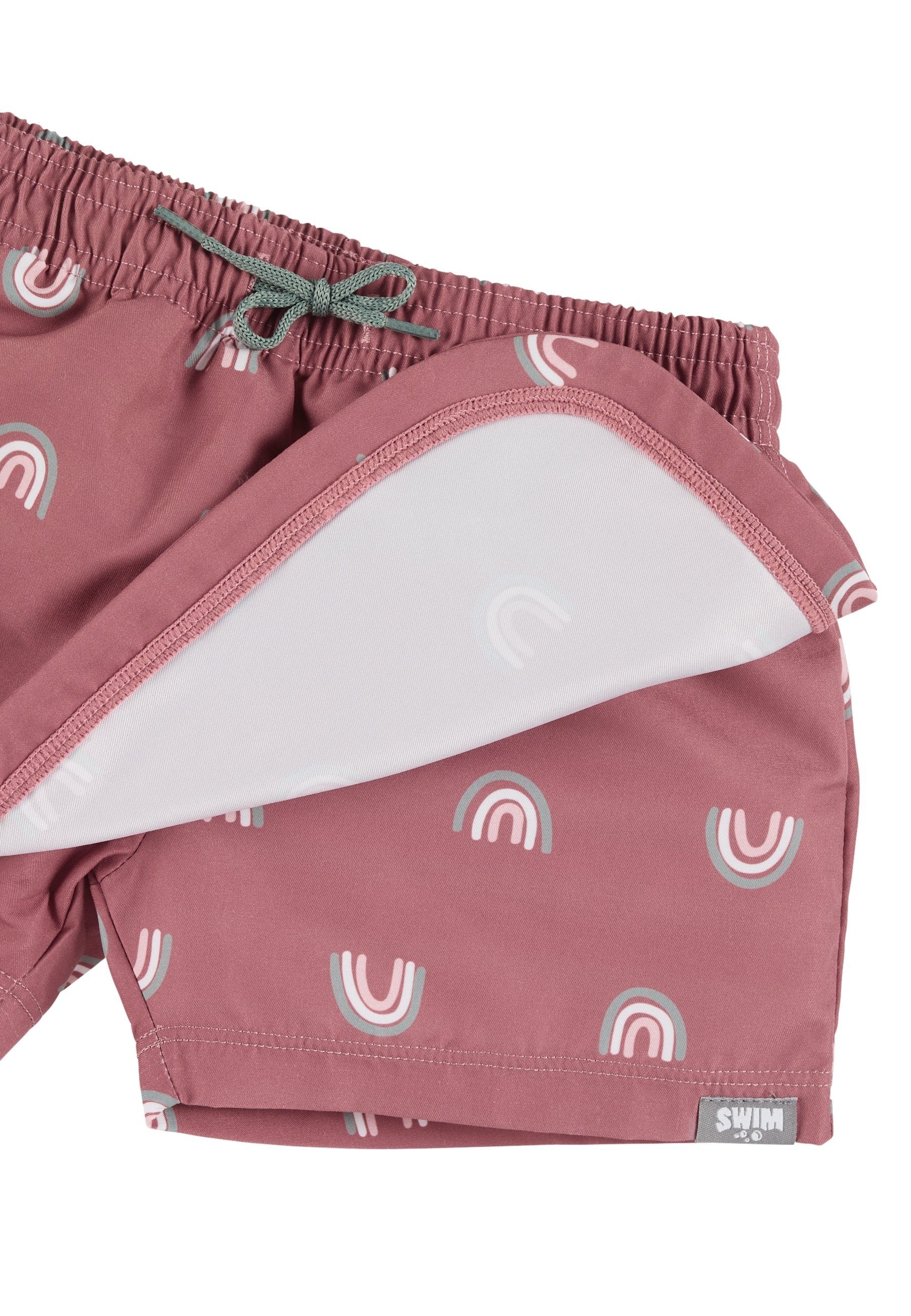 Sterntaler® Badehose UV-Schutz 50+ Badeshorts Regenbogen (1-St., Baby Schwimmshorts mit Windelfutter, Badeshorts Kinder) Baby Badehose mit Kordel zur Weitenregulierung, Badepants