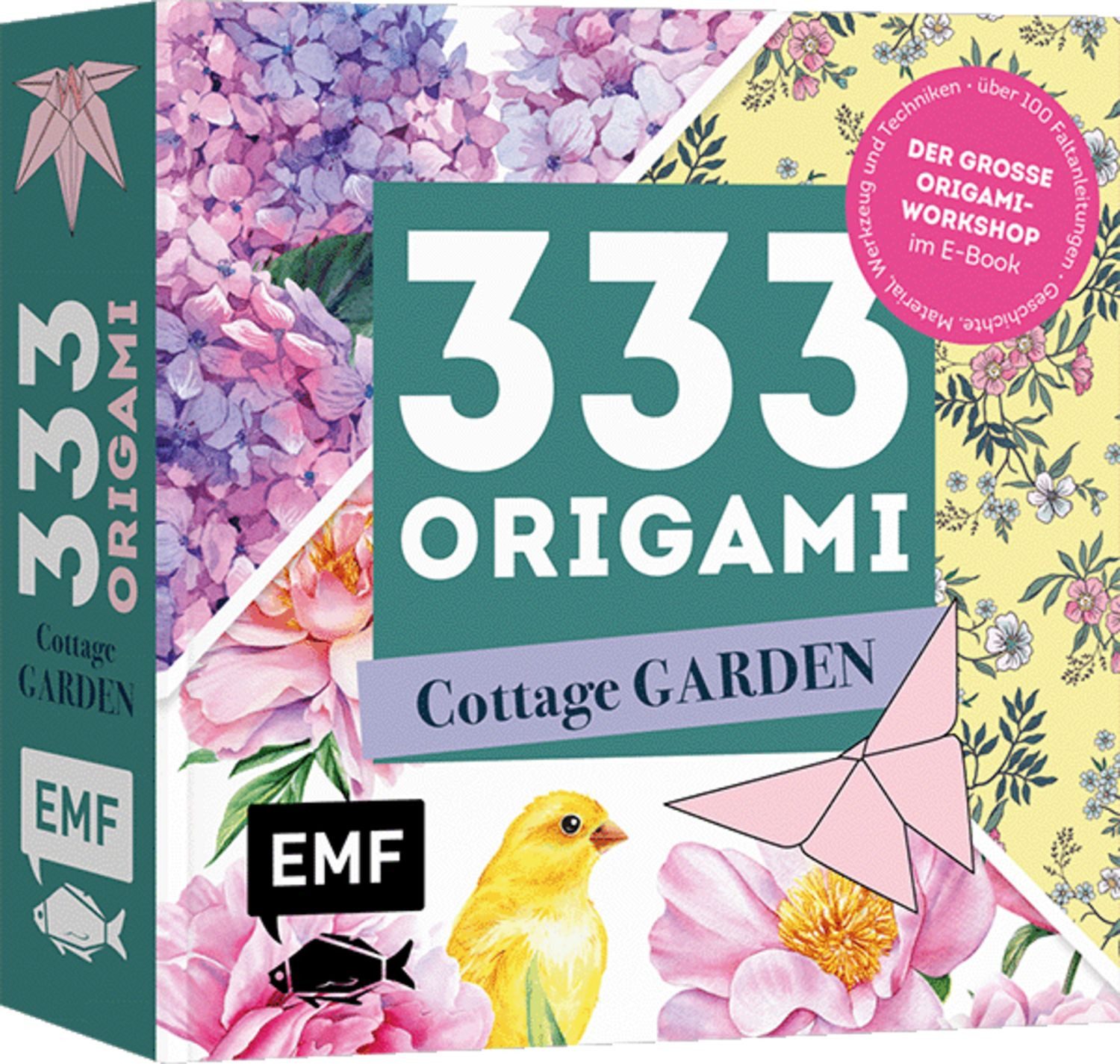 333 Origami – Cottage Garden – Wunderschöne Papiere falten für Blumen- / diverse