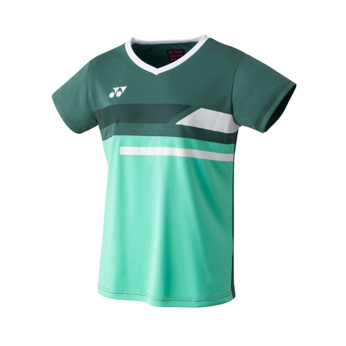 Yonex T-Shirt Crew Neck Club Team 2023 grün Damen günstig online kaufen
