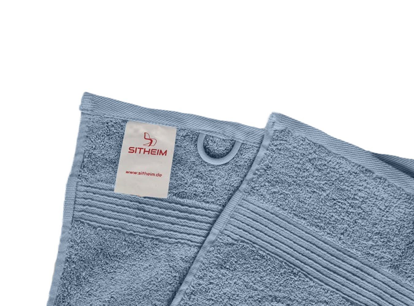 Sitheim-Europe Handtuch Set GIZA LINE I aus 100% Baumwolle (Spar-Set, 4-tlg) Duschtuchset, Ägyptische Baumwolle (Spar-set, 4-St), 100% premium ägyptische Baumwolle, langlebig