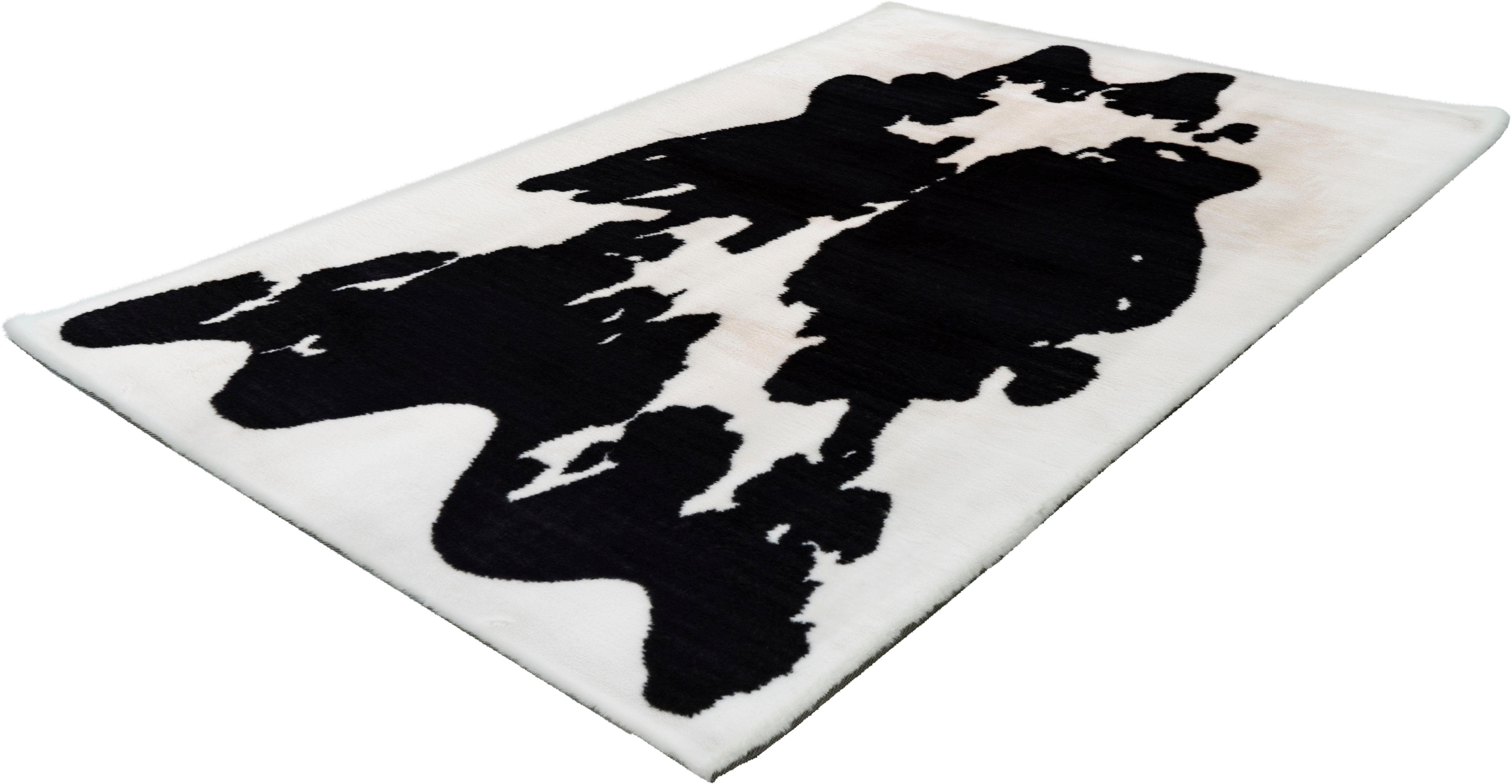 calo-deluxe Hochflor-Teppich Vogesen 500, rechteckig, Höhe: 30 mm, weiche Haptik, Wohnzimmer