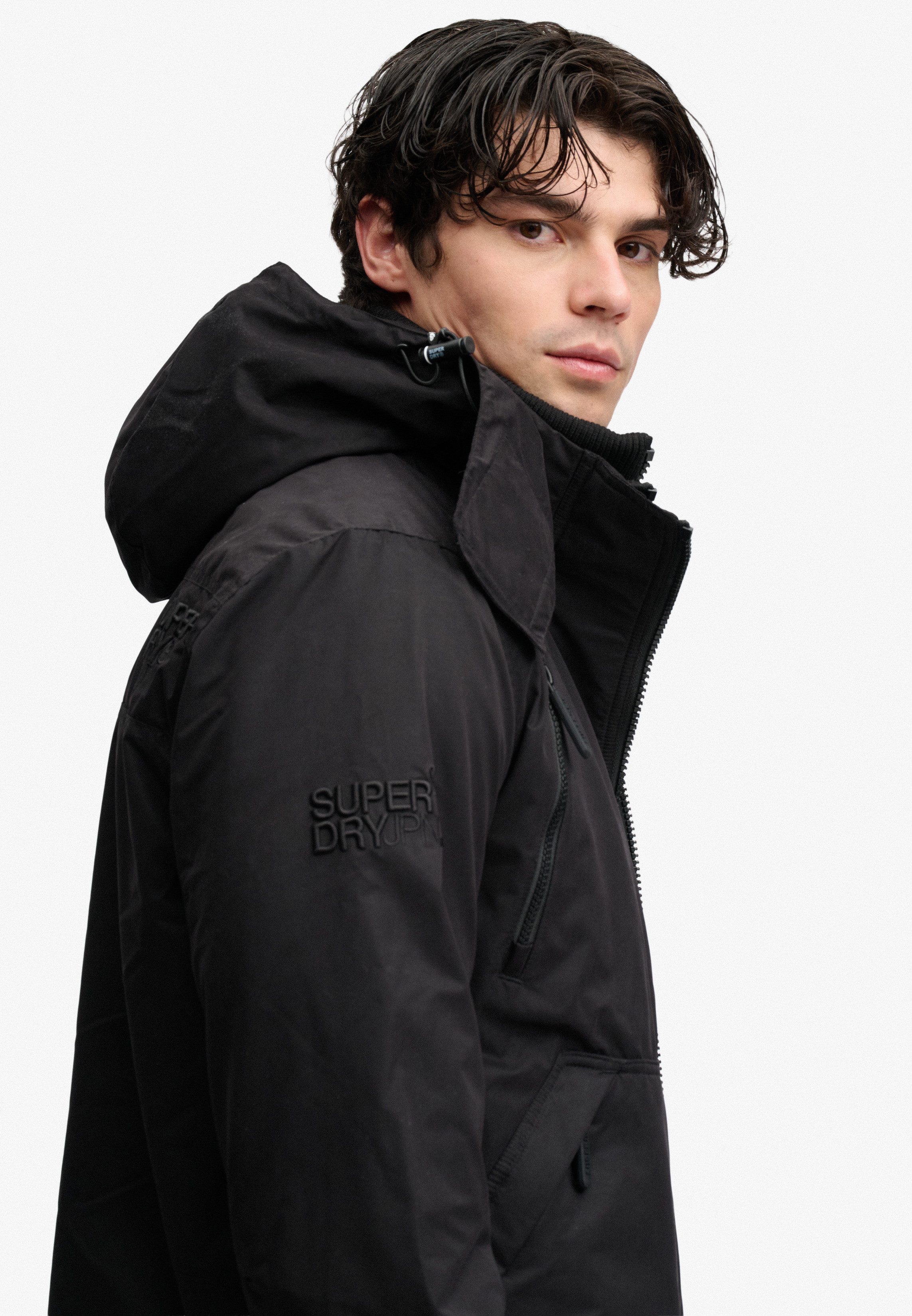 Superdry Outdoorjacke HOODED MF ARCTIC WINDCHEATER Kunstfaser, loose fit – Bild 5 von 5