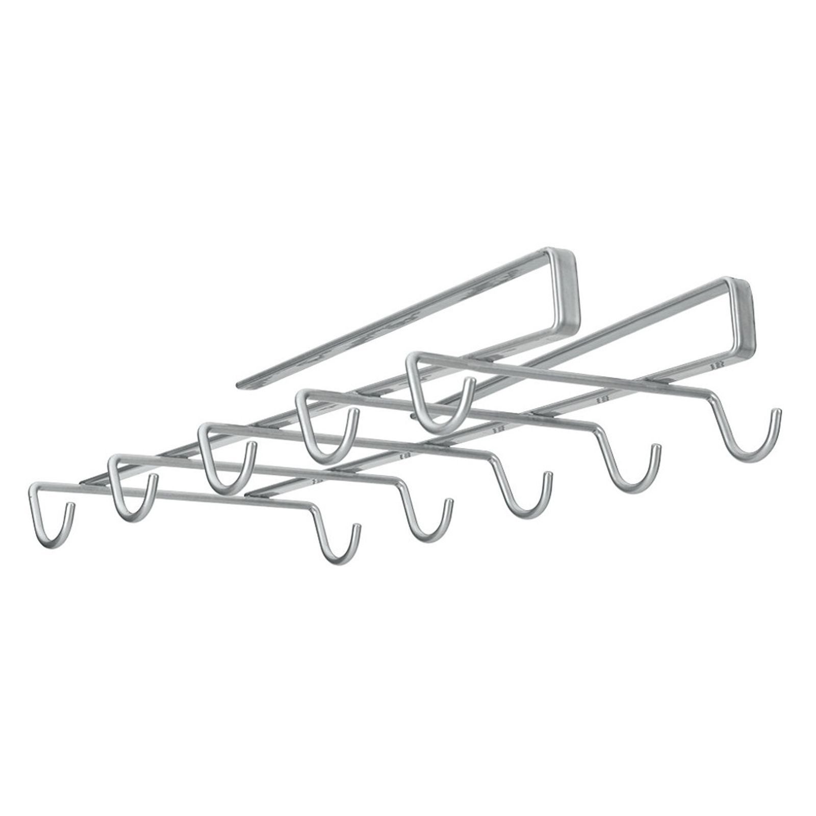 Metaltex Gläserhalter Becherhalter Unterbau Tassenhalter Schrankeinsatz Regalboden