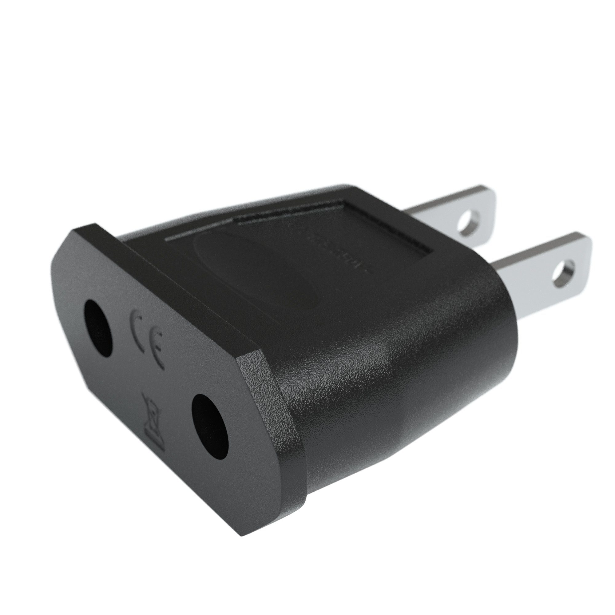 EAZY CASE 3x Travel Adapter USA Reiseadapter Stromstecker Stromadapter Typ A zu 2 Pin Steckdose, 3er Reisestecker Set Stromadapter DE Amerika 2 Pin Steckdose Sc – Bild 4 von 5