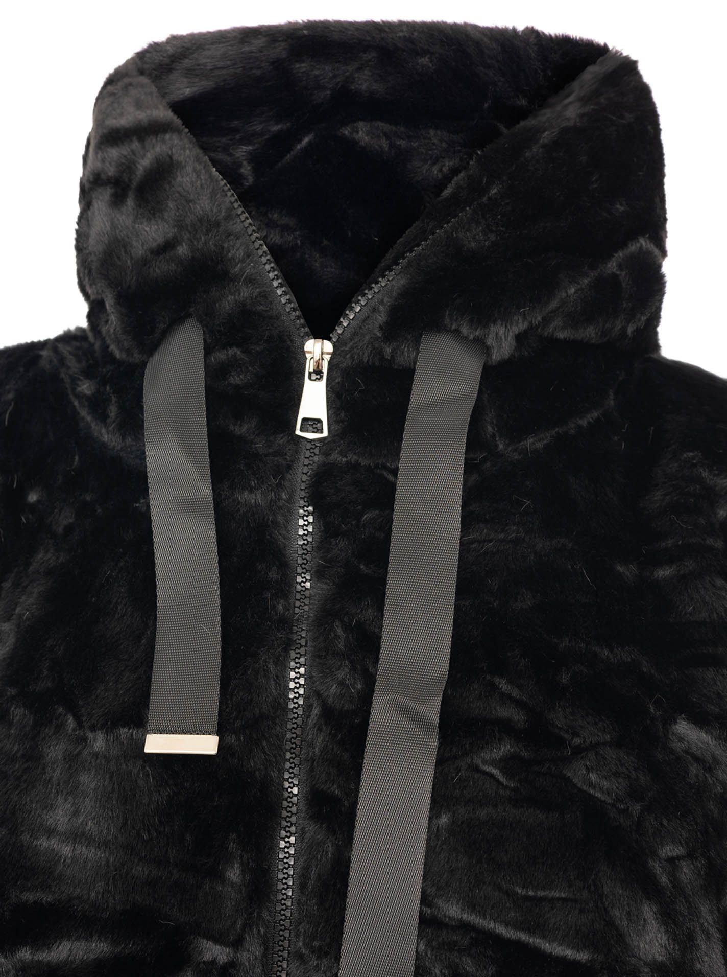 Zwillingsherz Fellimitatjacke Kuscheljacke "Cozy Fur" – Bild 3 von 3