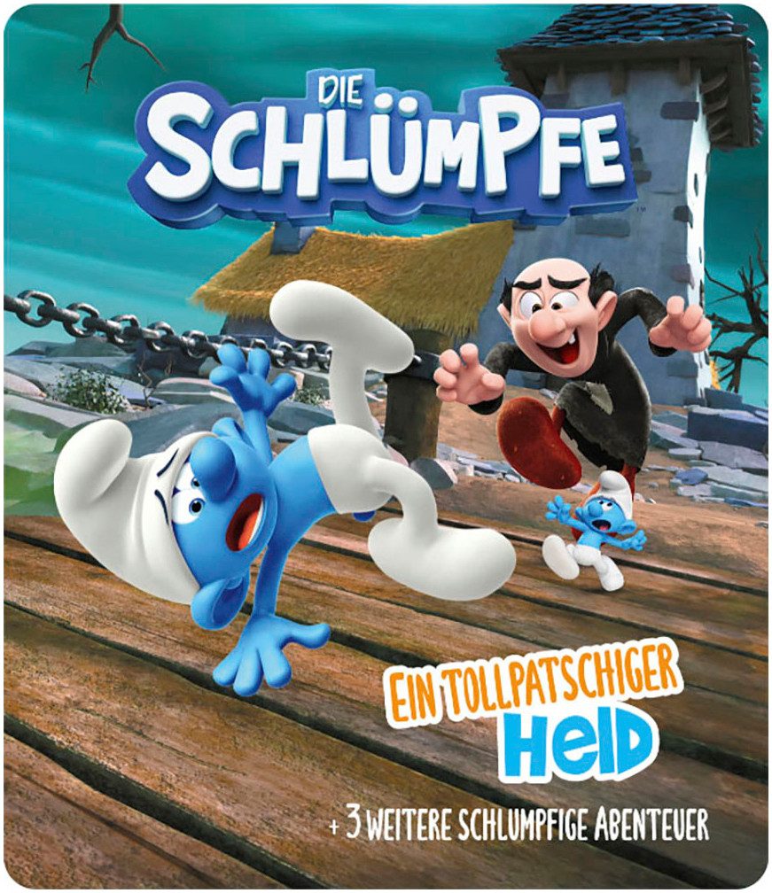 tonies Hörspielfigur Ein tollpatschiger Held & 3 weitere schlumpfige Abenteuer
