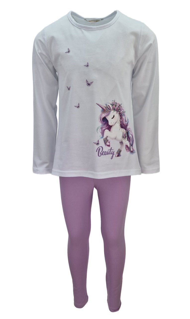 Langarmshirt & Leggings Sommer Set Langarm Shirt + Leggings, MS2224e