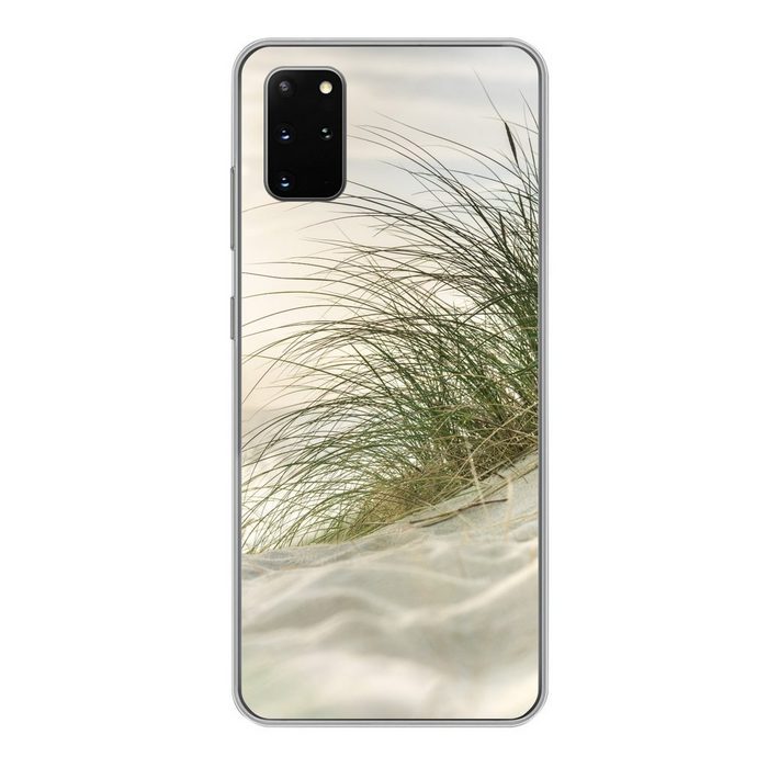 MuchoWow Handyhülle Dünen mit Strandhafer in der Sonne des Nationalparks Phone Case Handyhülle Samsung Galaxy S20 Plus Silikon Schutzhülle