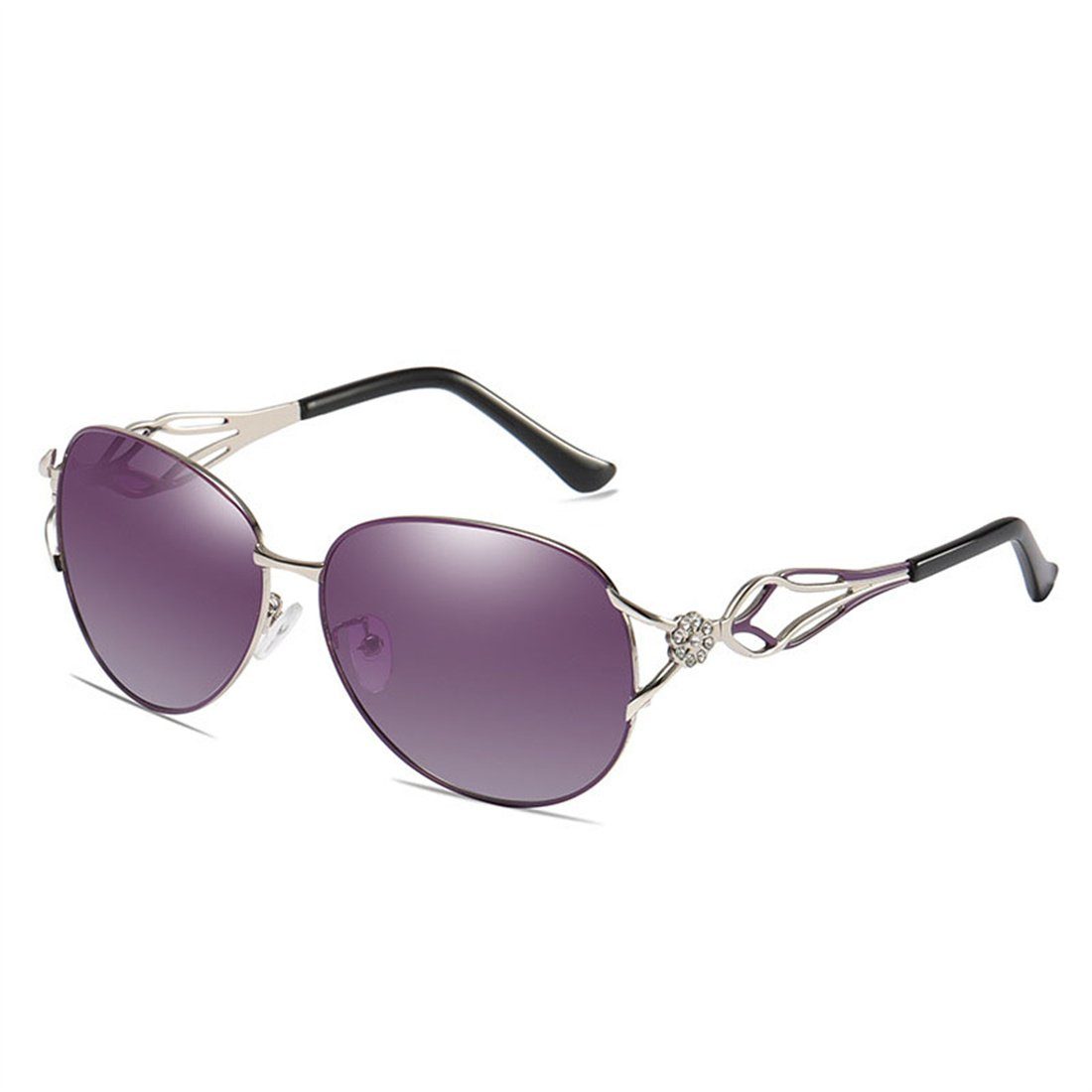 DÖRÖY Sonnenbrille Polarisierende Sonnenbrillen für Männer und Frauen, Sonnenbrillen Lila