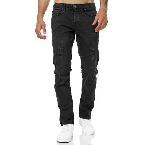 Tazzio Slim-fit-Jeans 16525 Stretch mit Elasthan & im Destroyed-Look