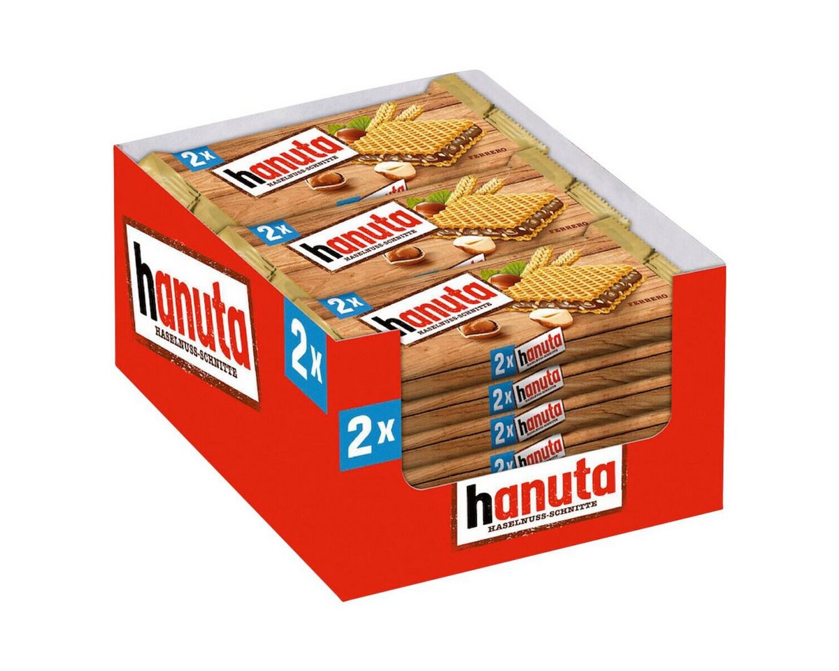 hanuta Schokolade hanuta, Haselnuss-Schnitten einzeln verpackt