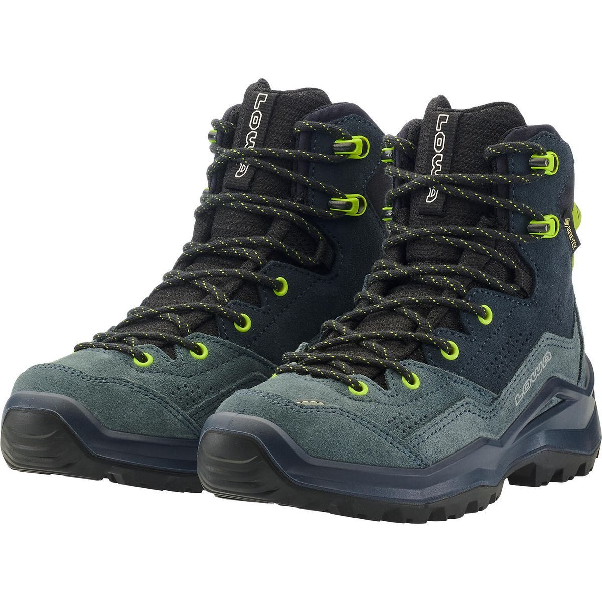 Lowa Wandax GTX Mid JR Hikingschuh Wasserdichter, atmungsaktiver Kinderschuh mit hervorragendem Grip und