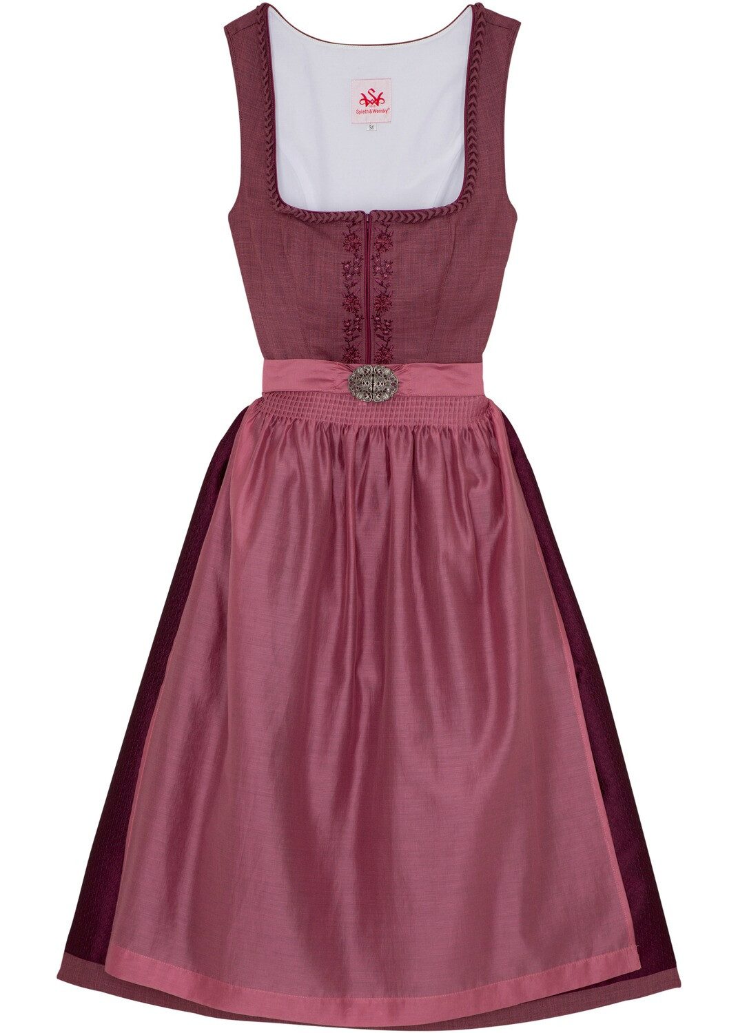 Spieth & Wensky Dirndl Midi Dirndl Fibi günstig online kaufen