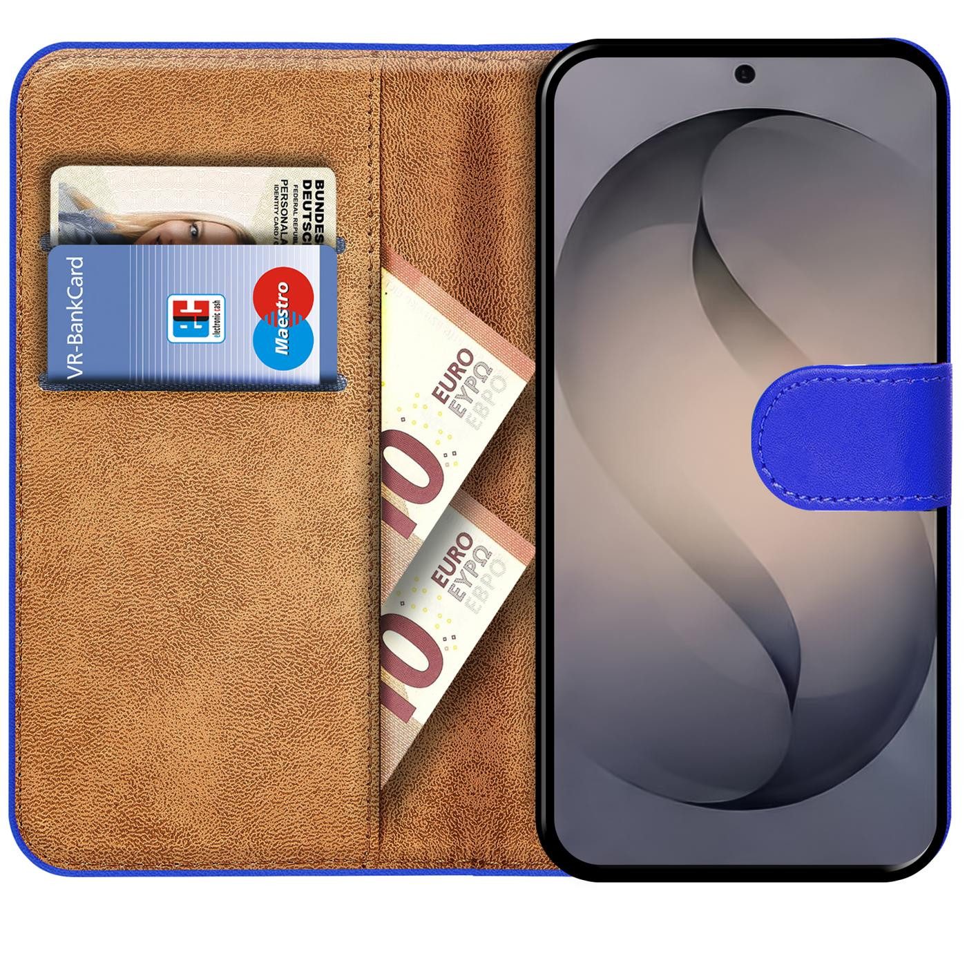 CoolGadget Handyhülle Book Case Handy Tasche für Samsung Galaxy S26 6,3 Zoll, Hülle Klapphülle Flip Cover für Samsung S26 Schutzhülle stoßfest