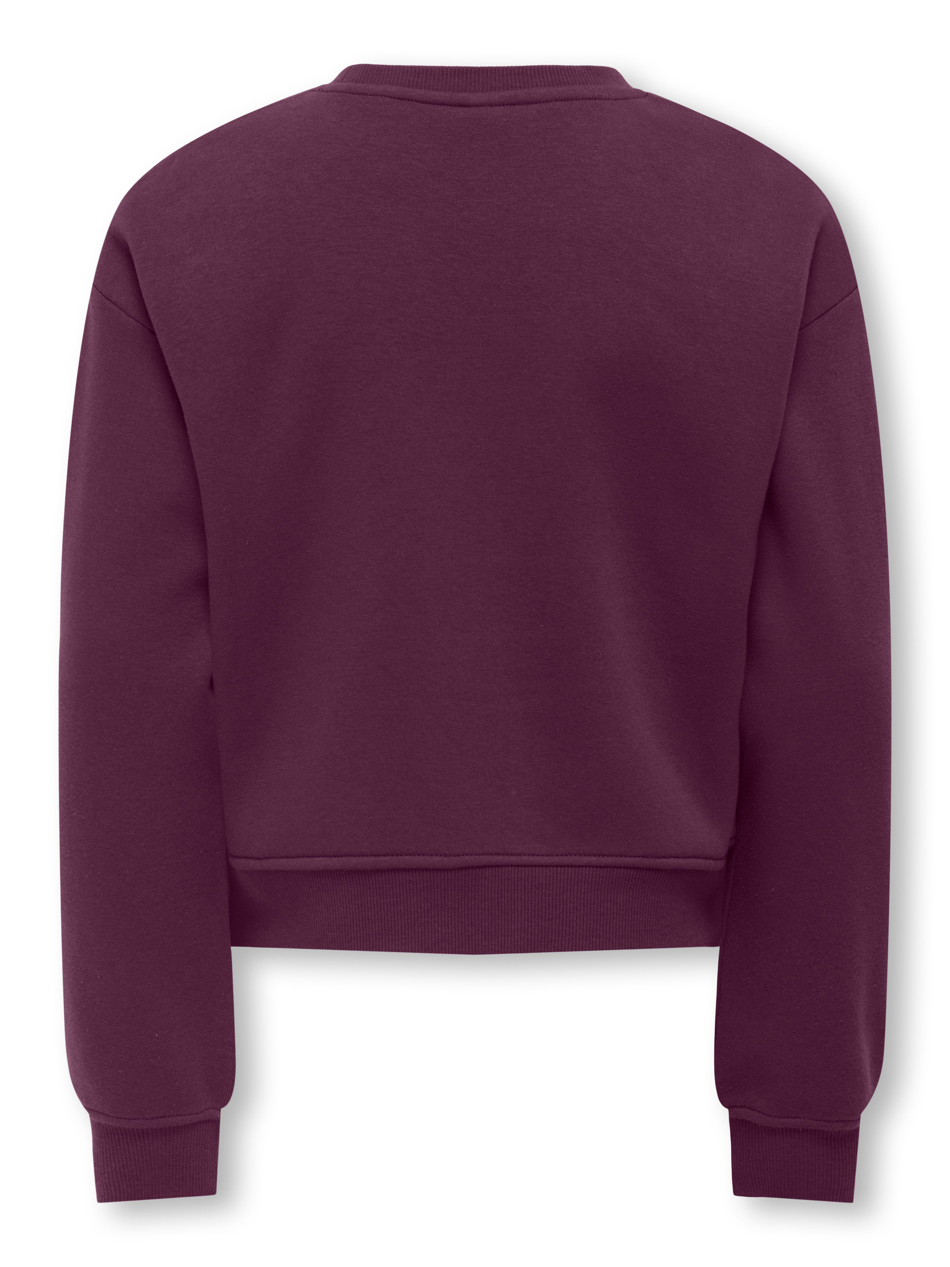 KIDS ONLY Sweatshirt KOGSWEAT LS CREW OVZ STAT SWT NOOS Baumwollmischung, loose fit
