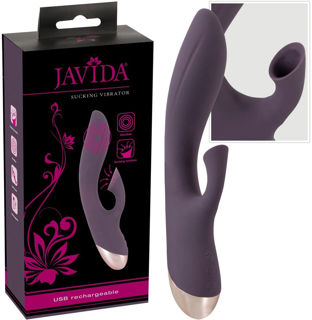 Javida G-Punkt-Vibrator, Mit Klitorissauger
