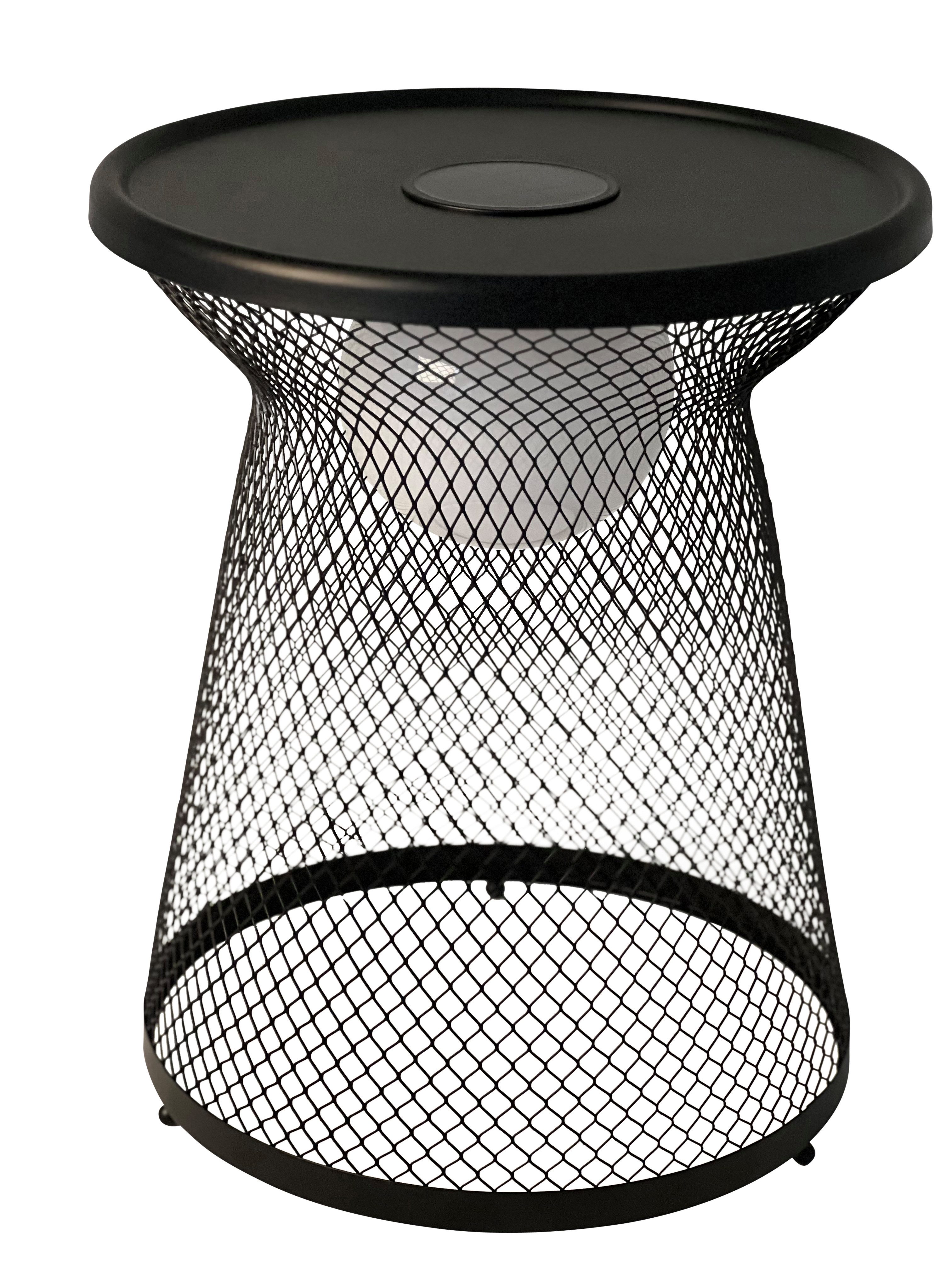 Leco LED Außen-Stehlampe Solarleuchte / Solartisch LUNA, LED fest integriert, warmweiß, 3000k, Stehleuchte, Tisch, Beistelltisch