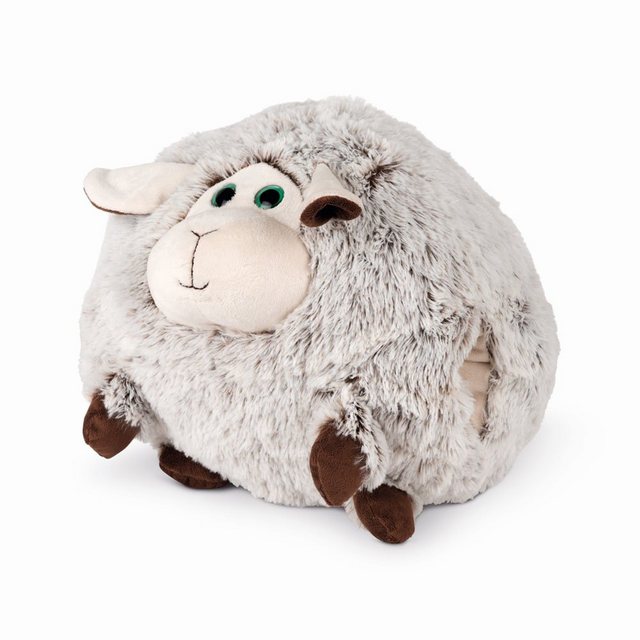 soma Kuscheltier Schaf, Handwärmer 35 cm x 35 cm x 35 cm Kuschelwarmies Kuschelfre (1-St), Super weicher Plüsch Stofftier Kuscheltier für Kinder zum spielen