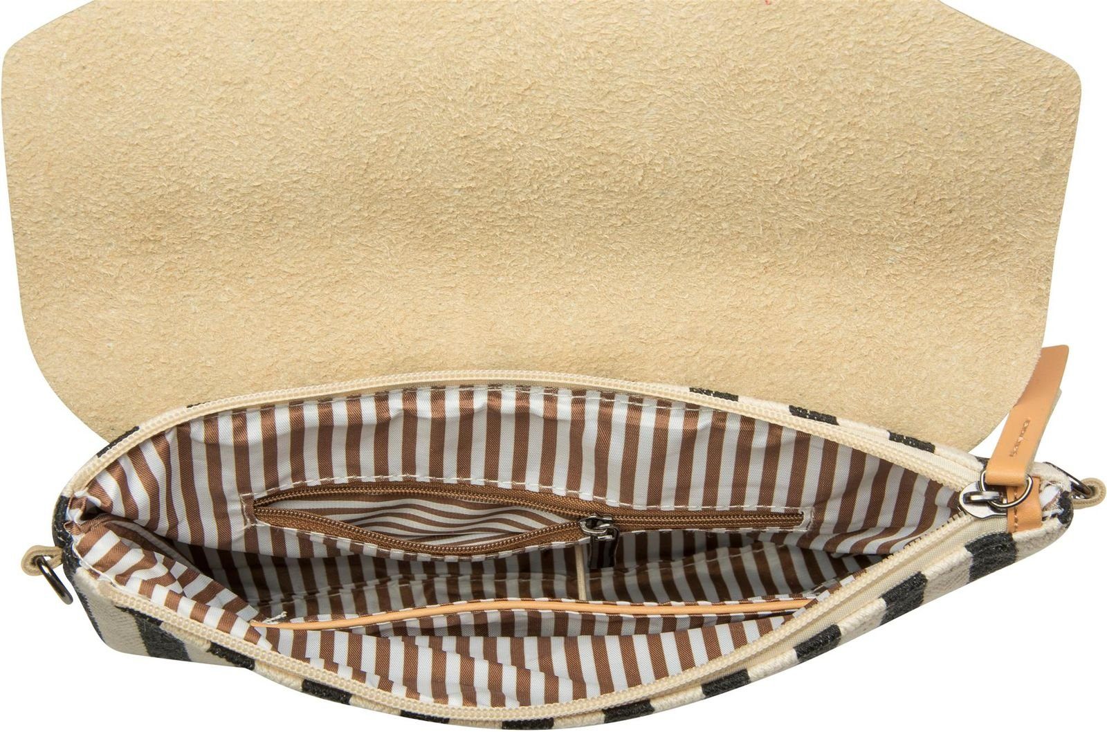 styleBREAKER Clutch Envelope Clutch mit Streifen günstig online kaufen