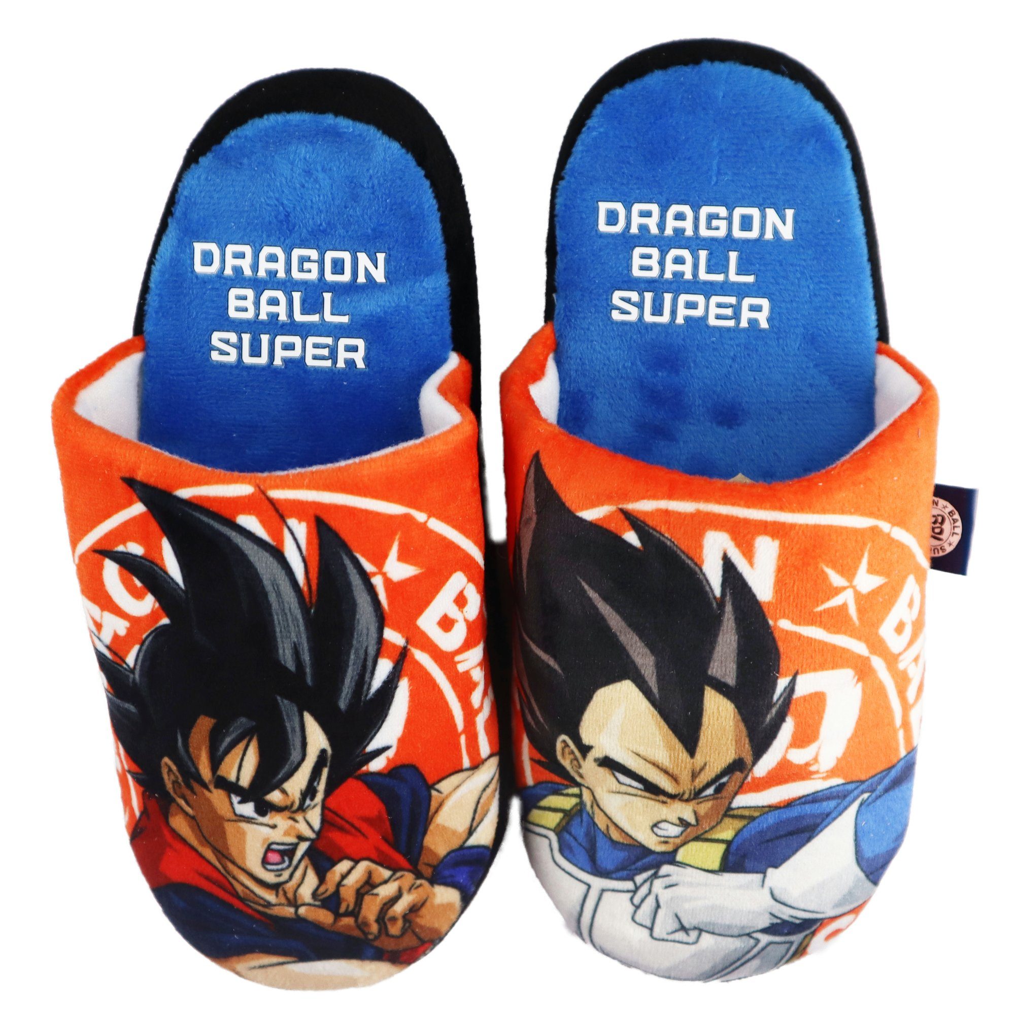 Dragon Ball Dragon Ball Super 37 Schlüpfschuhe Jungen Gr. bis Hausschuhe Slipper 30 Dunkelblau Pantoffel