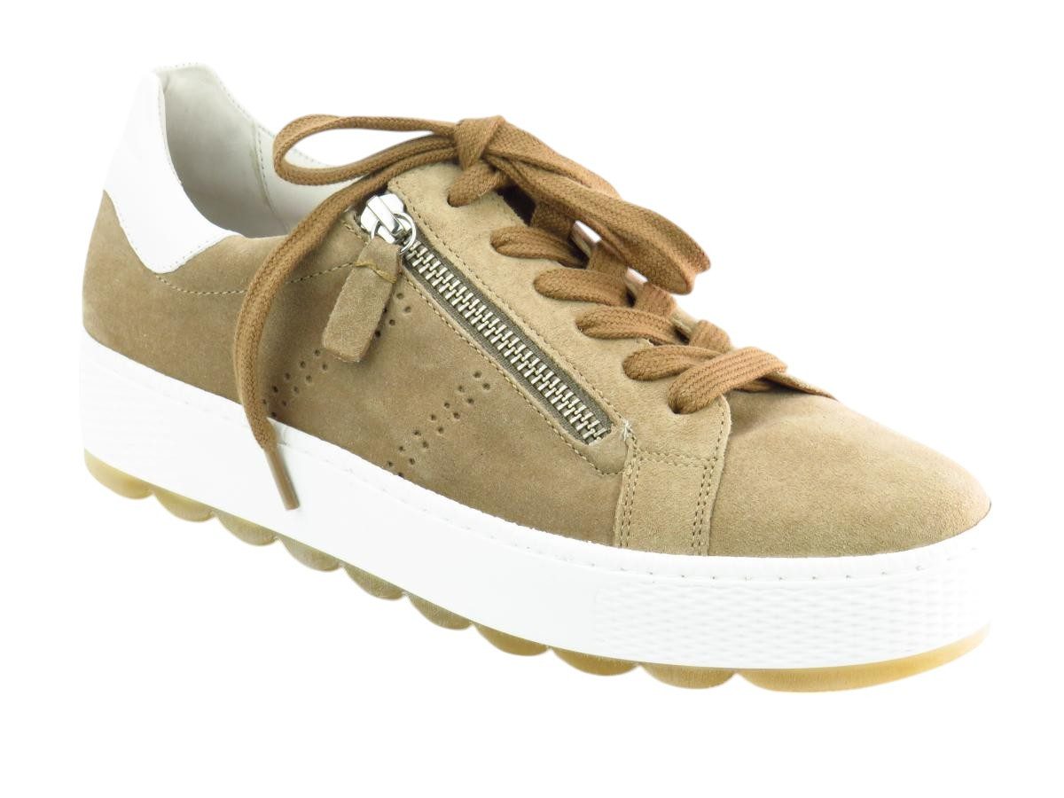 sand weiss G Reißvers. Sneaker