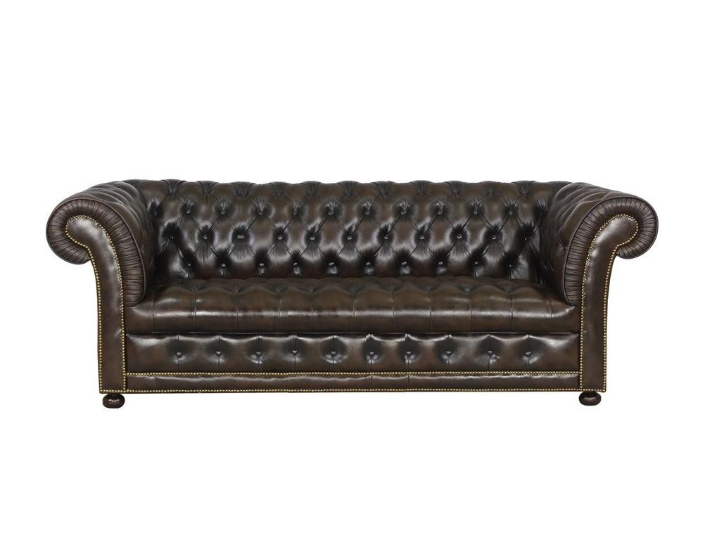 Salottini Chesterfield-Sofa XL 3er Sofa Chesterfield 3-Sitzer Couch Winchester VOLLLEDER, 1 Teile, Handarbeit