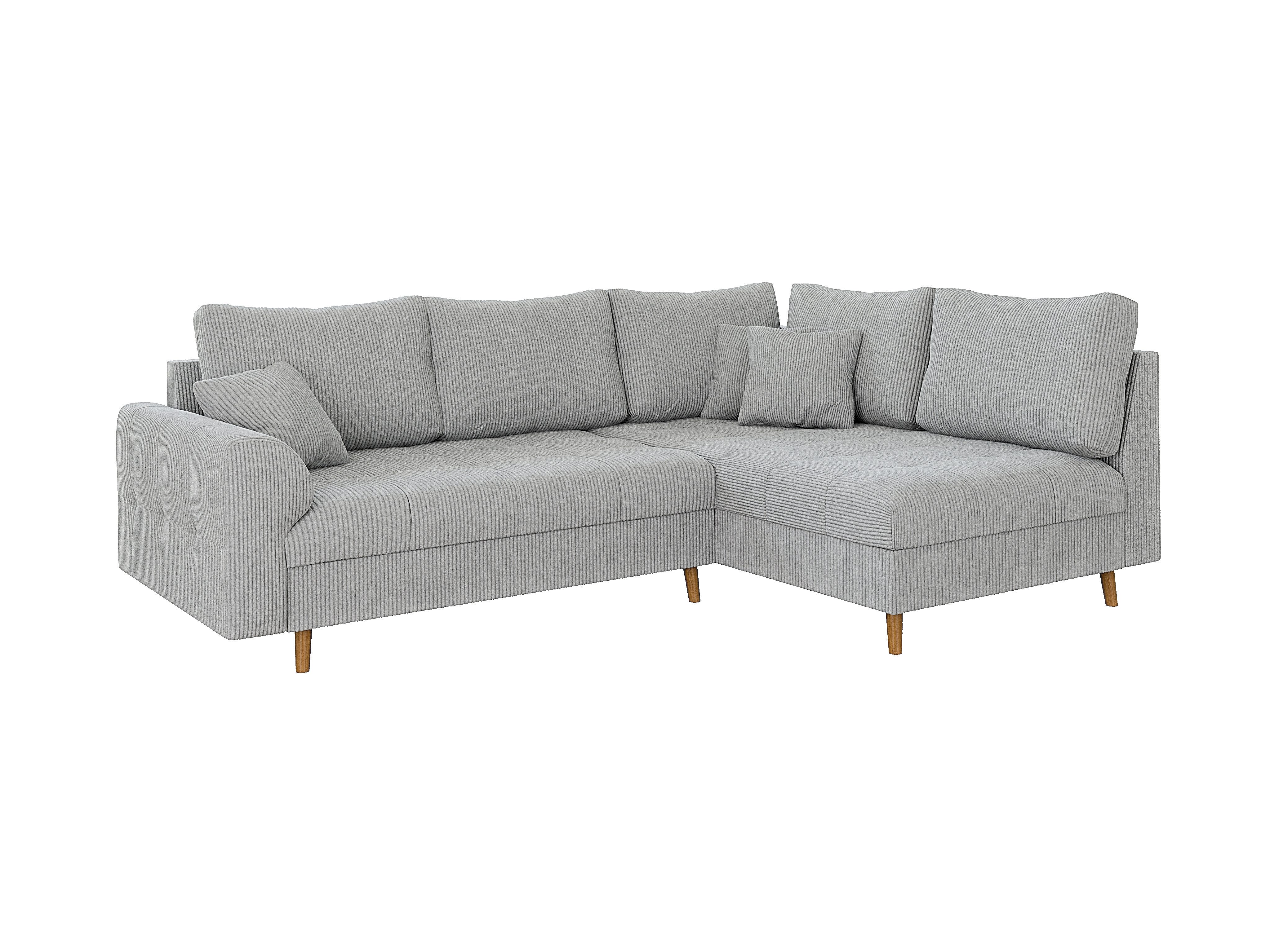 S-Style Möbel Ecksofa Zara mit Braun günstig online kaufen