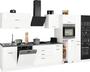 HELD MÖBEL Küchenzeile »Trier«, ohne E-Geräte, Breite 380 cm