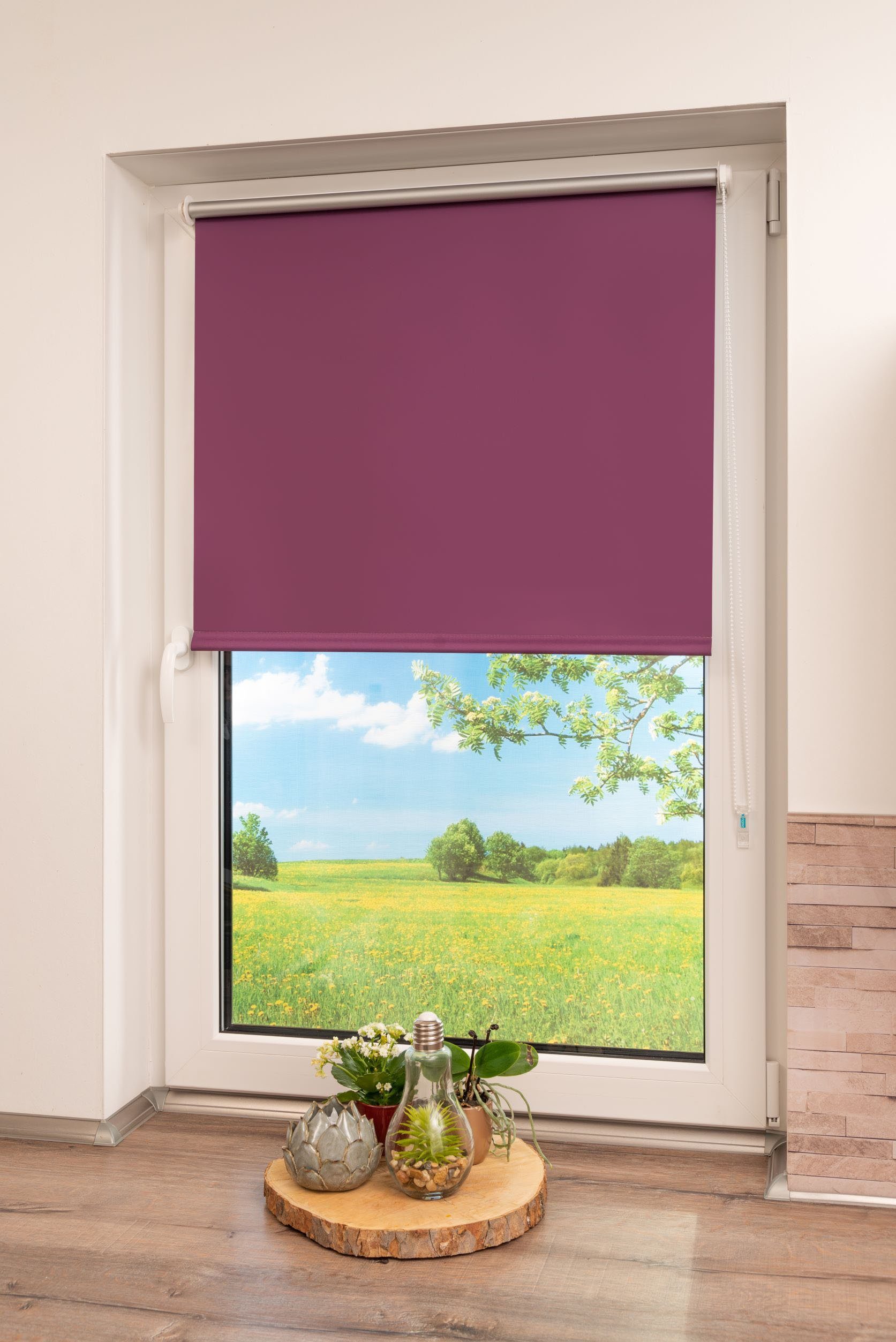 Seitenzugrollo Thermo Klemmfix-Rollo, K-HOME, verdunkelnd, ohne günstig online kaufen