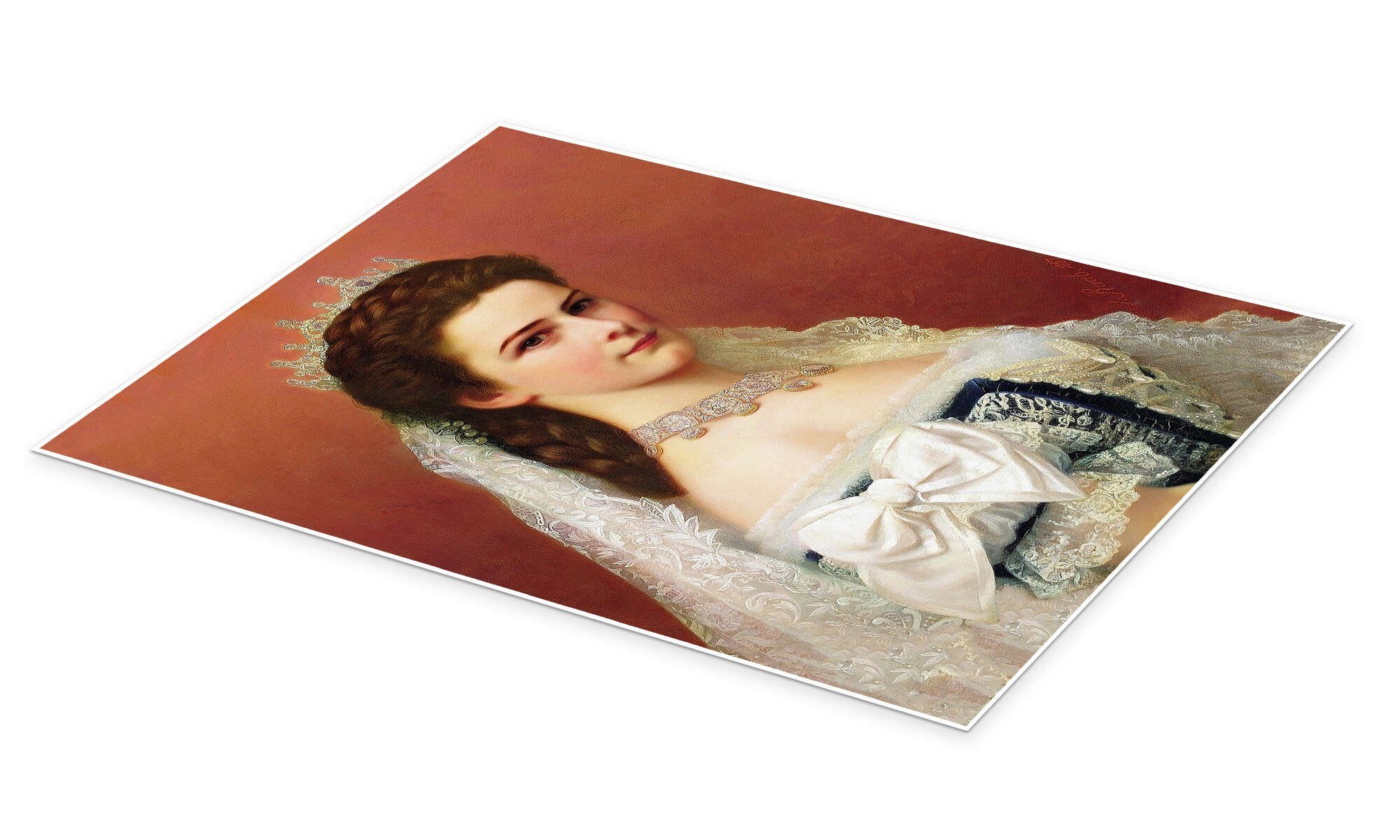 Posterlounge Wandbild Kaiserin Elisabeth von Österreich, Georg Raab, erhält günstig online kaufen