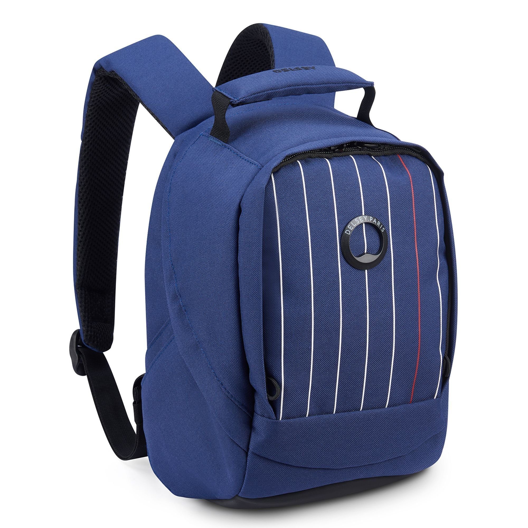 Cityrucksack gedruckt Delsey blau Securban, PET