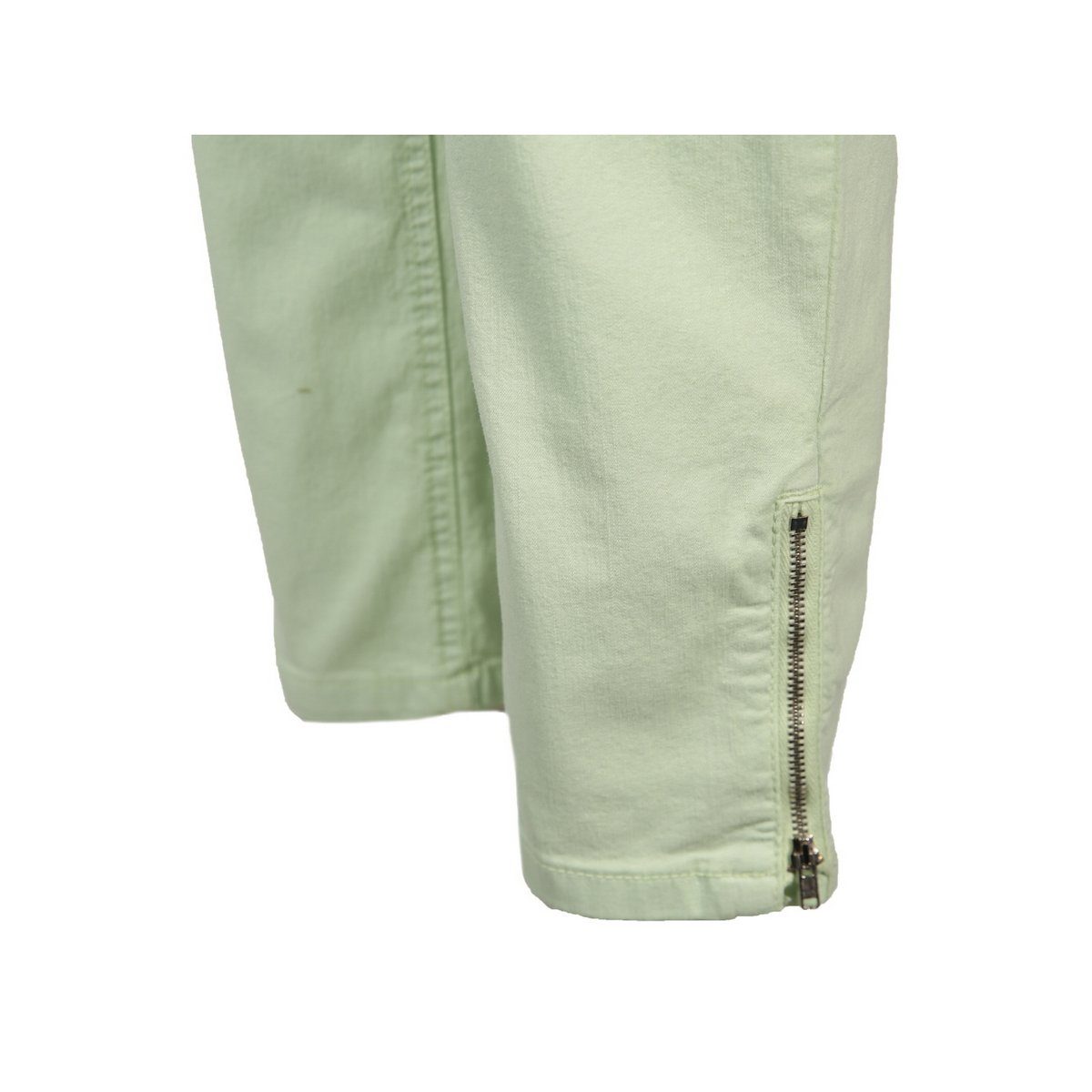 Zerres 5-Pocket-Jeans (1-tlg) mintgrün